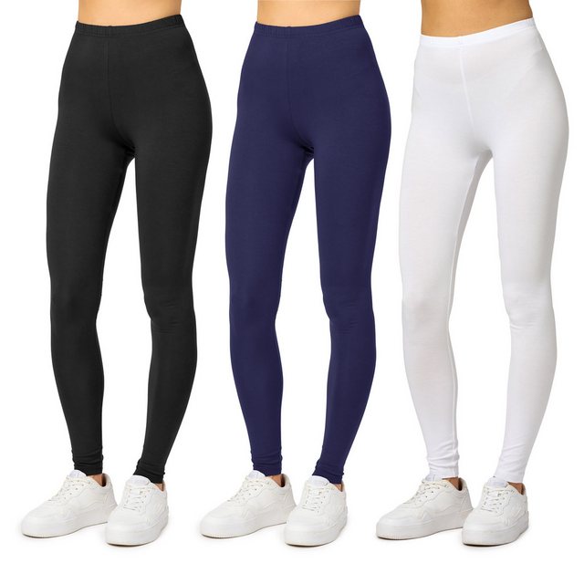 Merry Style Leggings Damen Hosen aus Viskose MS10-143 (1-tlg) elastischer B günstig online kaufen