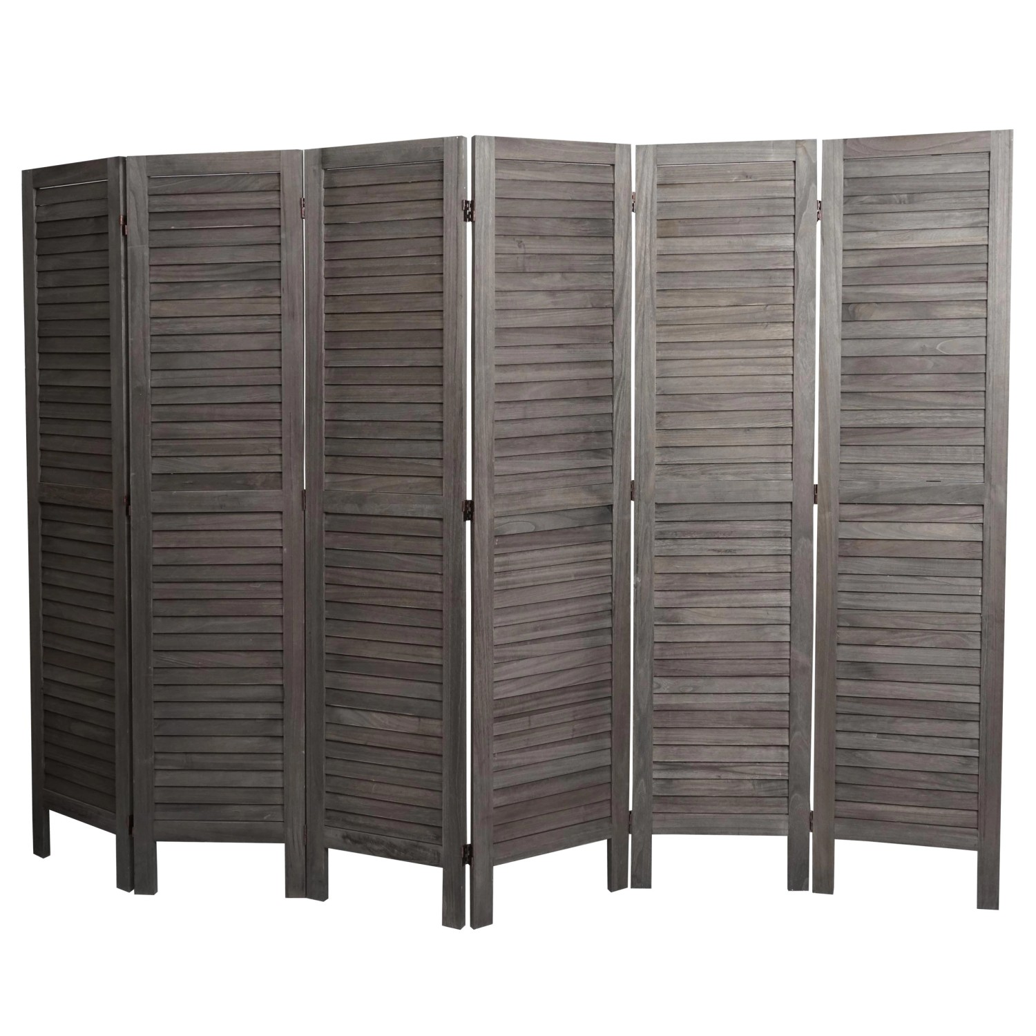 MCW Paravent G30 170x240cm Grau-Braun günstig online kaufen
