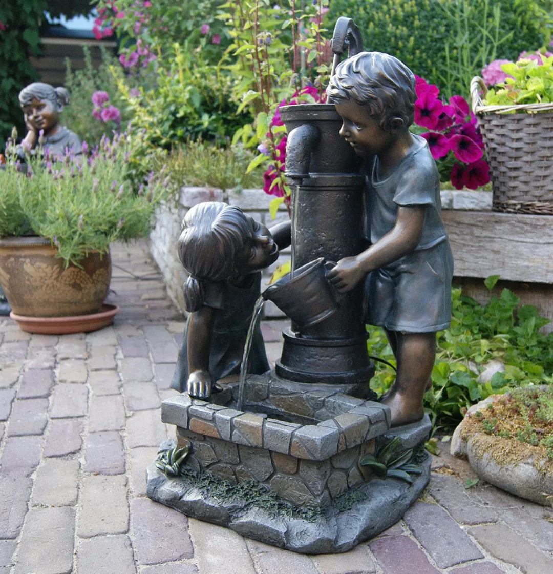 Ubbink AcquaArte Atlanta Gartenbrunnen Set Springbrunnen günstig online kaufen