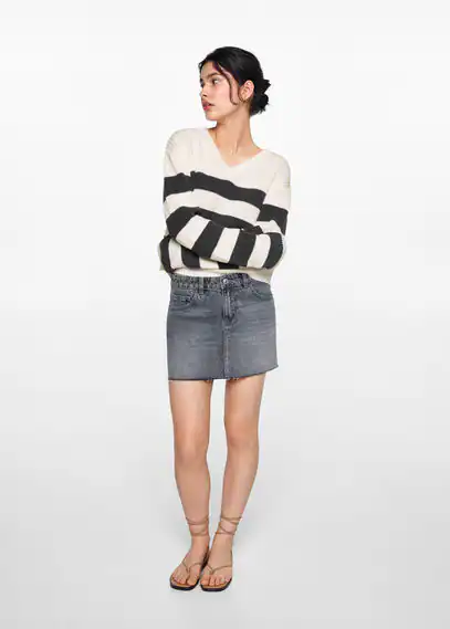 Pullover mit V-Ausschnitt günstig online kaufen