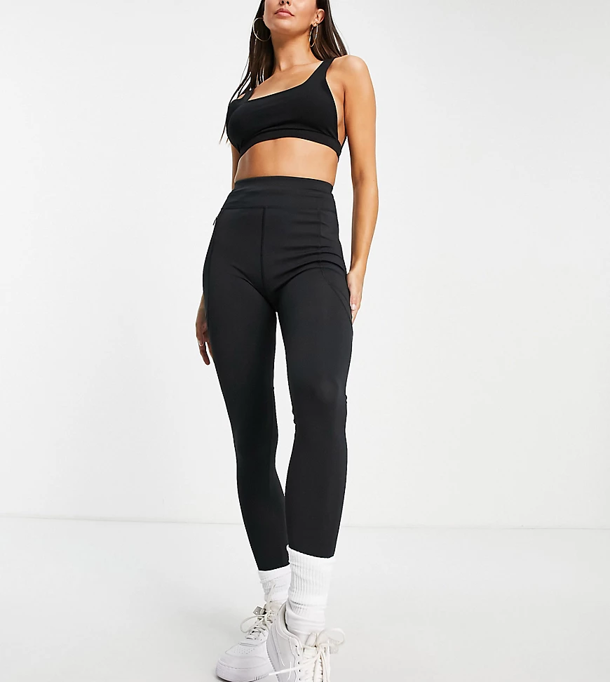 ASOS 4505 Tall – Lauf-Leggings mit Taillenschnürung, Tasche und Logosymbol- günstig online kaufen