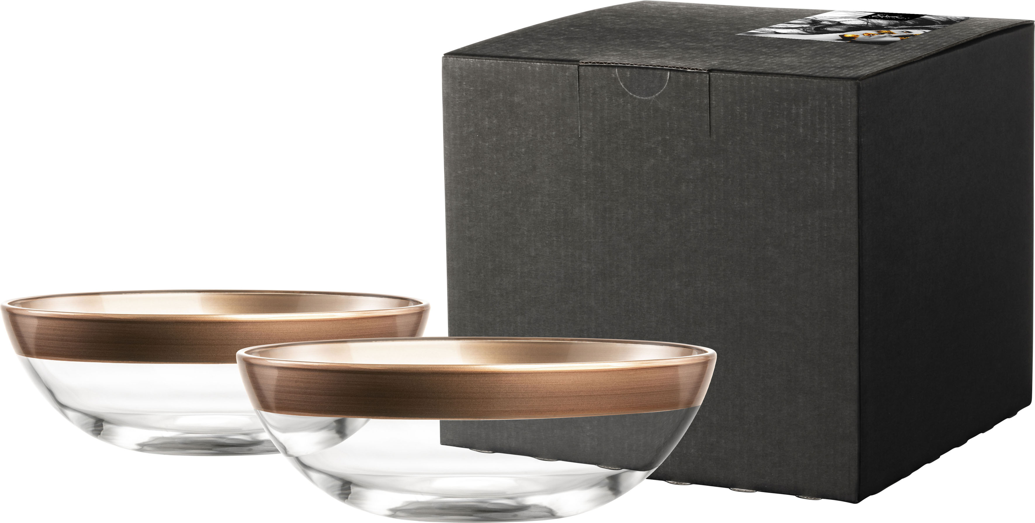 Eisch Germany Müslischale »KAYA COPPER«, 2 tlg., aus Kristallglas, im Gesch günstig online kaufen