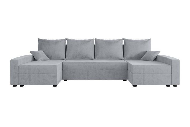 ALTDECOR Wohnlandschaft RAVENA-U, Couch mit Schlaffunktion, Wohnzimmer - Wo günstig online kaufen