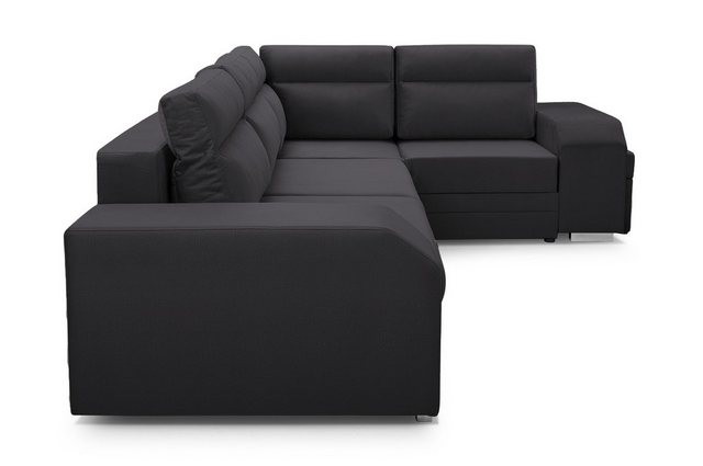 DB-Möbel Ecksofa "Aretas Monolit" mit Hocker und Minibar, mit Schlaffunktio günstig online kaufen