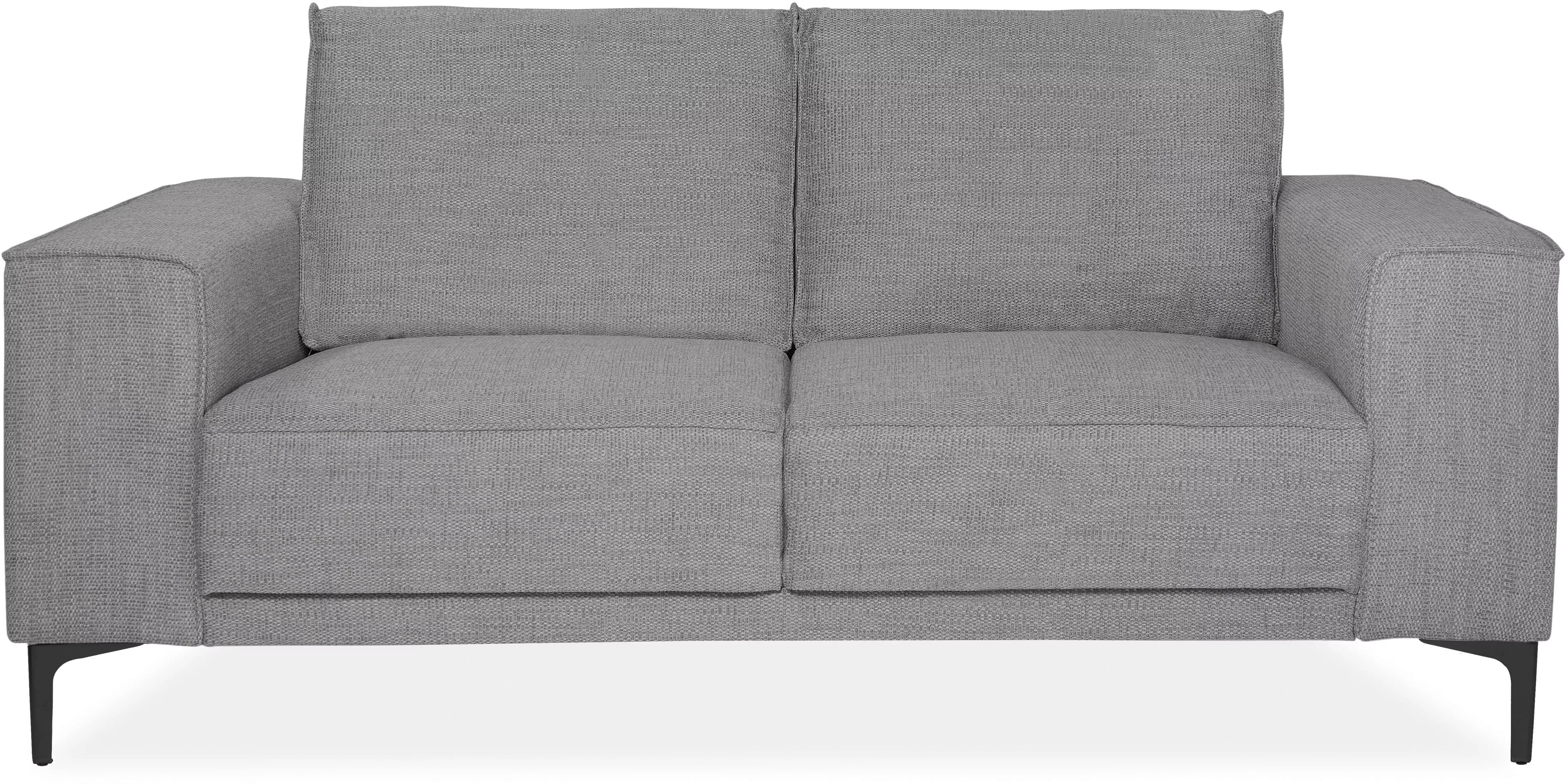 Places of Style 2-Sitzer "Kompaktsofa Oland, Struktur, Flachgewebe, Luxus-M günstig online kaufen