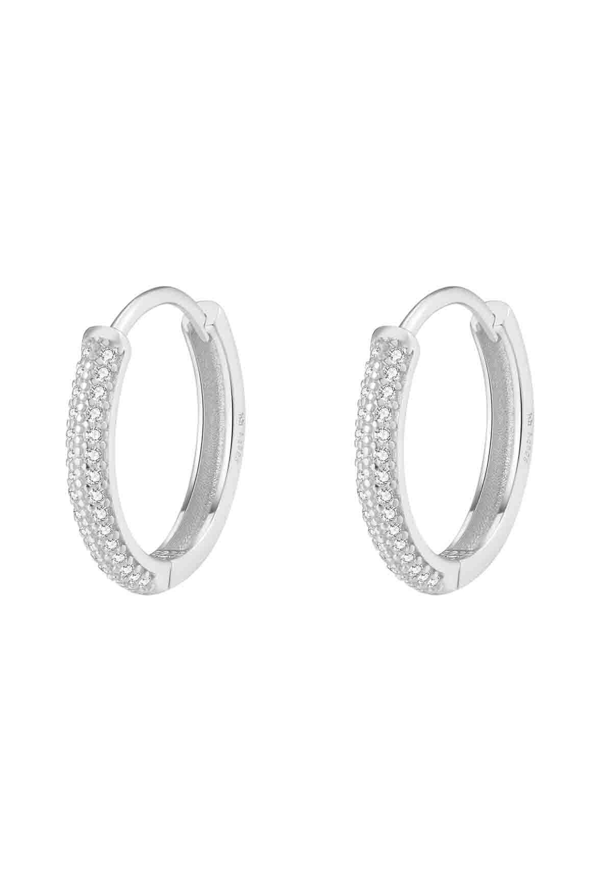Hey Happiness Paar Creolen Silber 925 günstig online kaufen