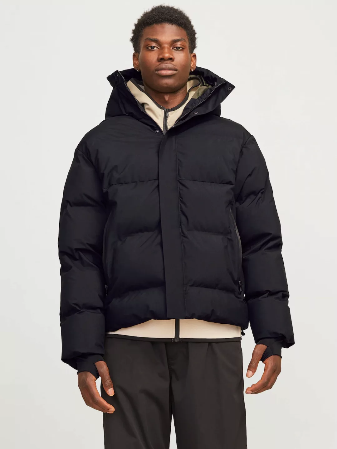 Jack & Jones Steppjacke "JCOALPHA PUFFER SN", mit Kapuze günstig online kaufen