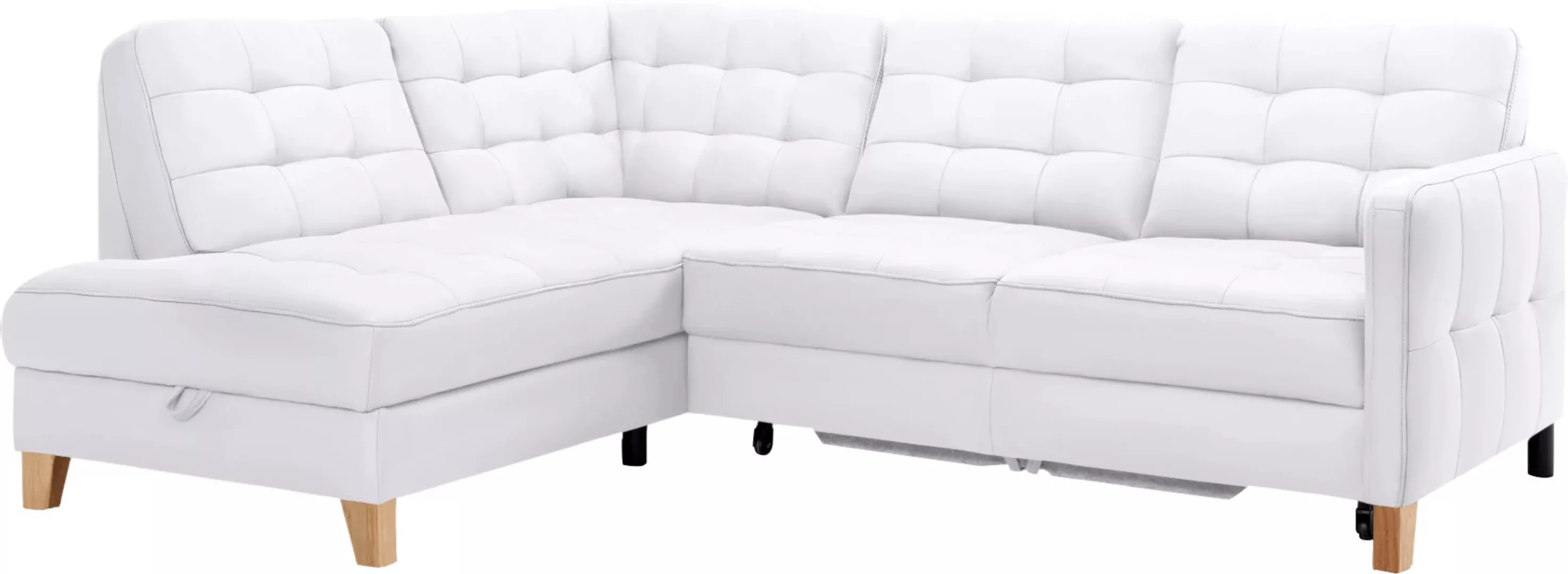 exxpo - sofa fashion Ecksofa "Elio, kompakt und komfortabel, bequem, zeitlo günstig online kaufen