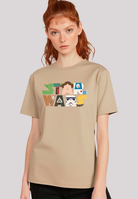 F4NT4STIC T-Shirt "Star Wars Character Logo", Premium Qualität günstig online kaufen