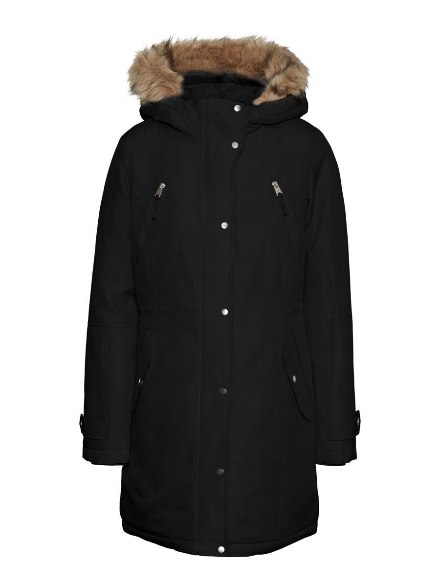 VERO MODA Parka Mantel Damen Schwarz günstig online kaufen