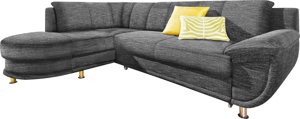 TRENDMANUFAKTUR Ecksofa »Rondo, zeitlos und elegant, bequem, L-Form«, wahlw günstig online kaufen