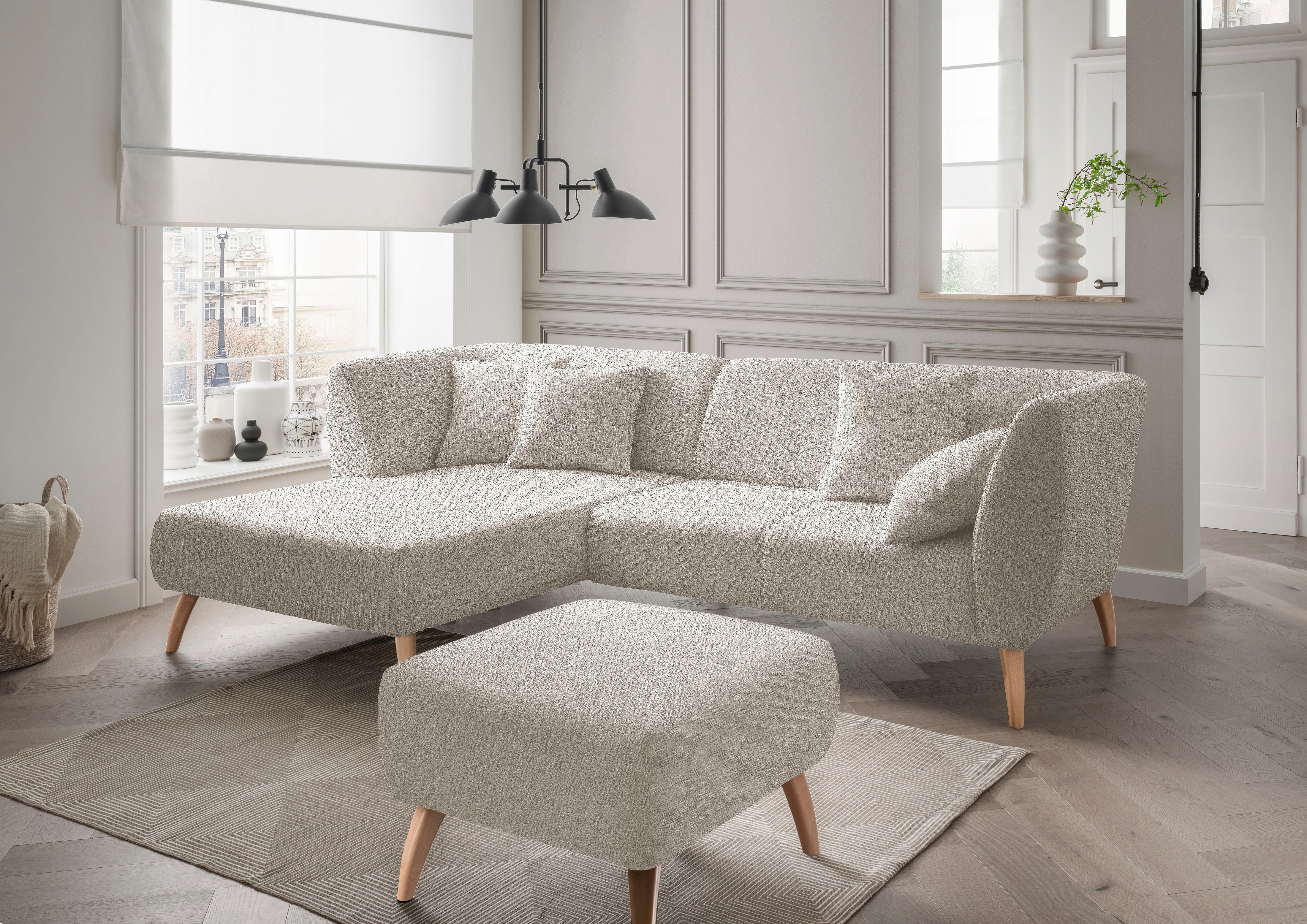 INOSIGN Ecksofa "Colori Polstermöbel mit zeitlos eleganter Rückenführung. L günstig online kaufen