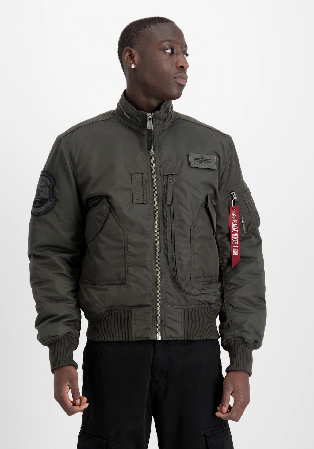 Alpha Industries Bomberjacke "Alpha Industries Men - Bomber Jackets Engine" günstig online kaufen