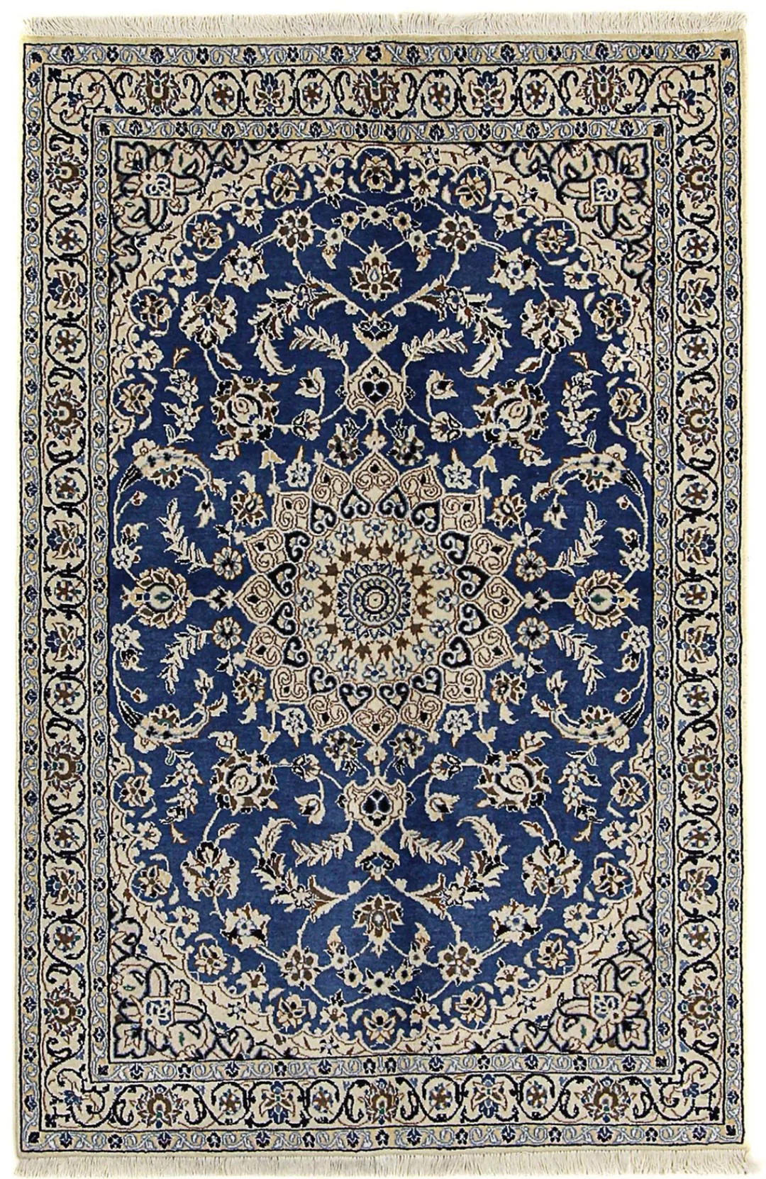 morgenland Orientteppich »Perser - Nain - Royal - 172 x 114 cm - blau«, rec günstig online kaufen