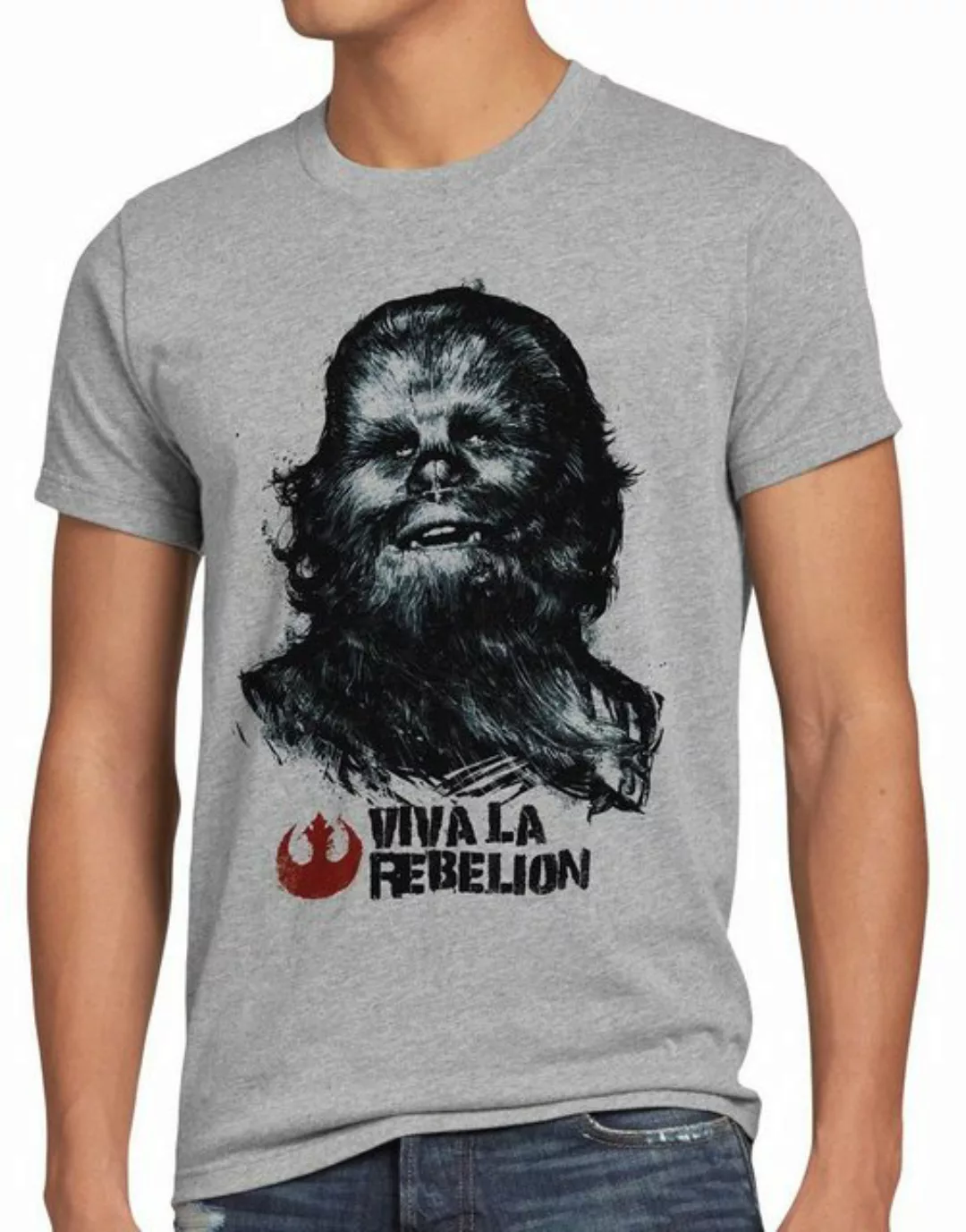 style3 T-Shirt Viva la Rebelion star vader chewbacca che guervara wars luke günstig online kaufen