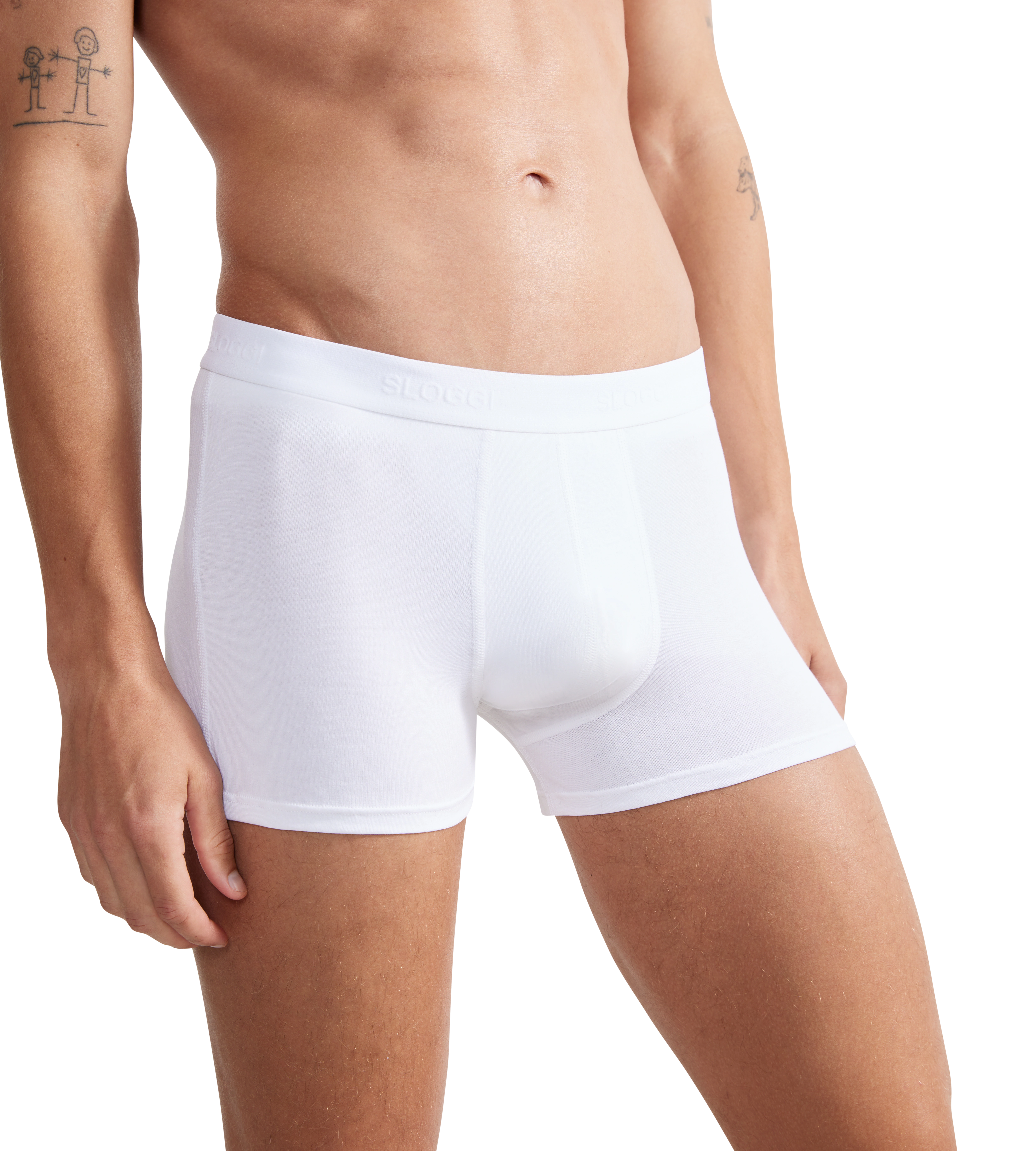 sloggi Retro Boxer "men 24/7 Short 2P", (Packung, 2 St.), Logobund, Herren- günstig online kaufen