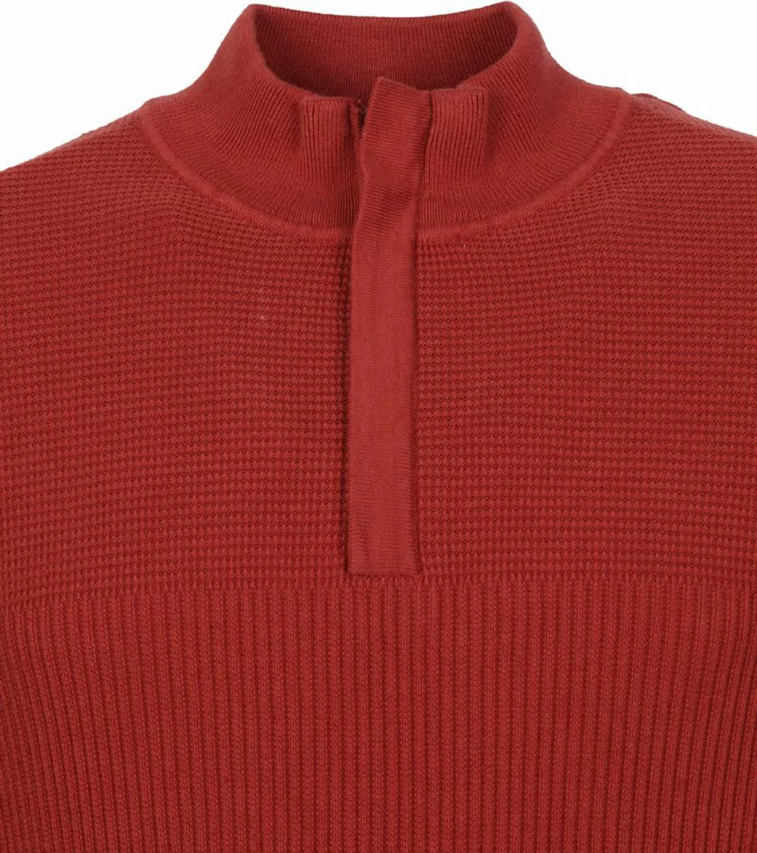 Suitable George Pullover Half Zip Rost - Größe M günstig online kaufen