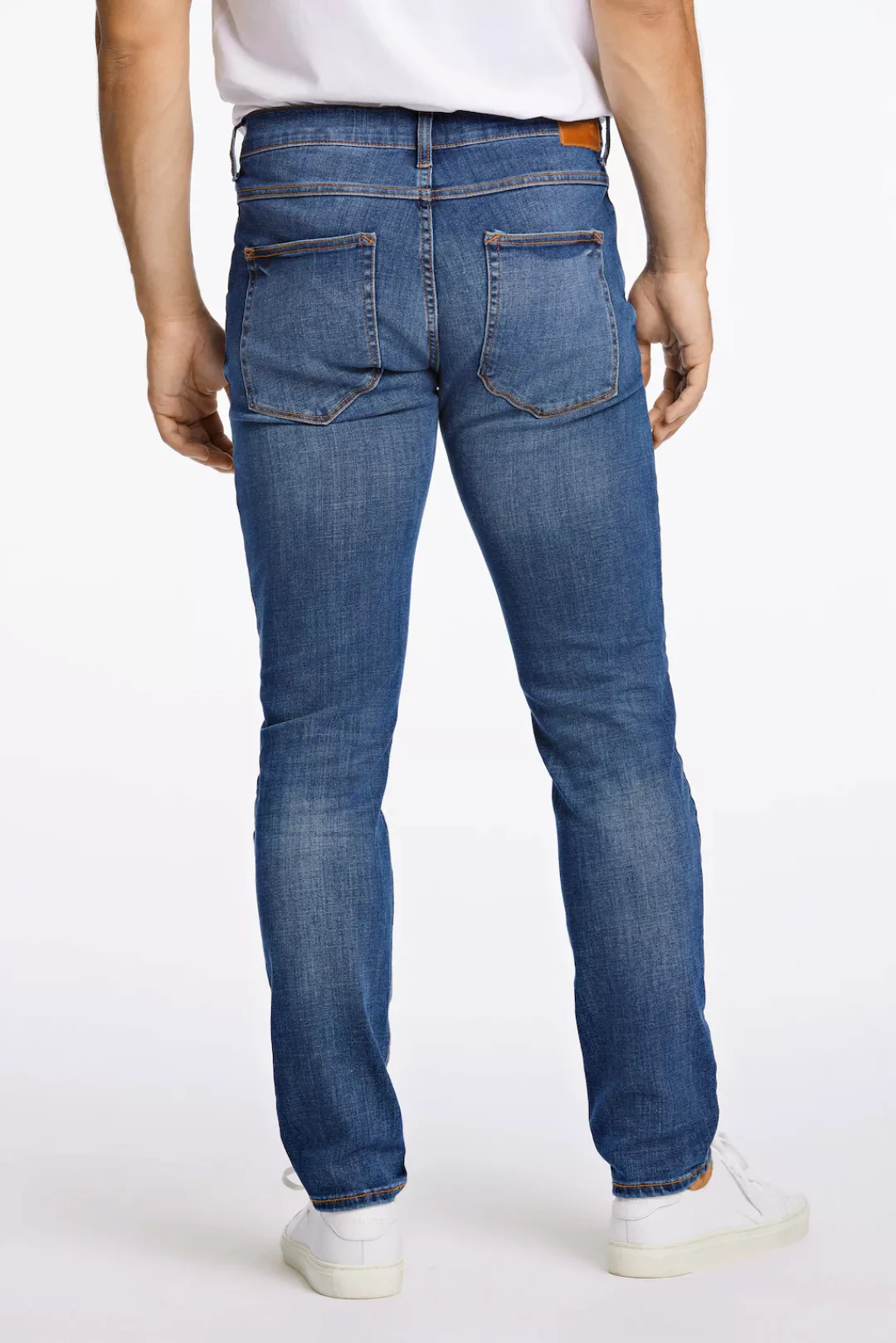 LINDBERGH 5-Pocket-Jeans mit dunkler Waschung und Stretch günstig online kaufen