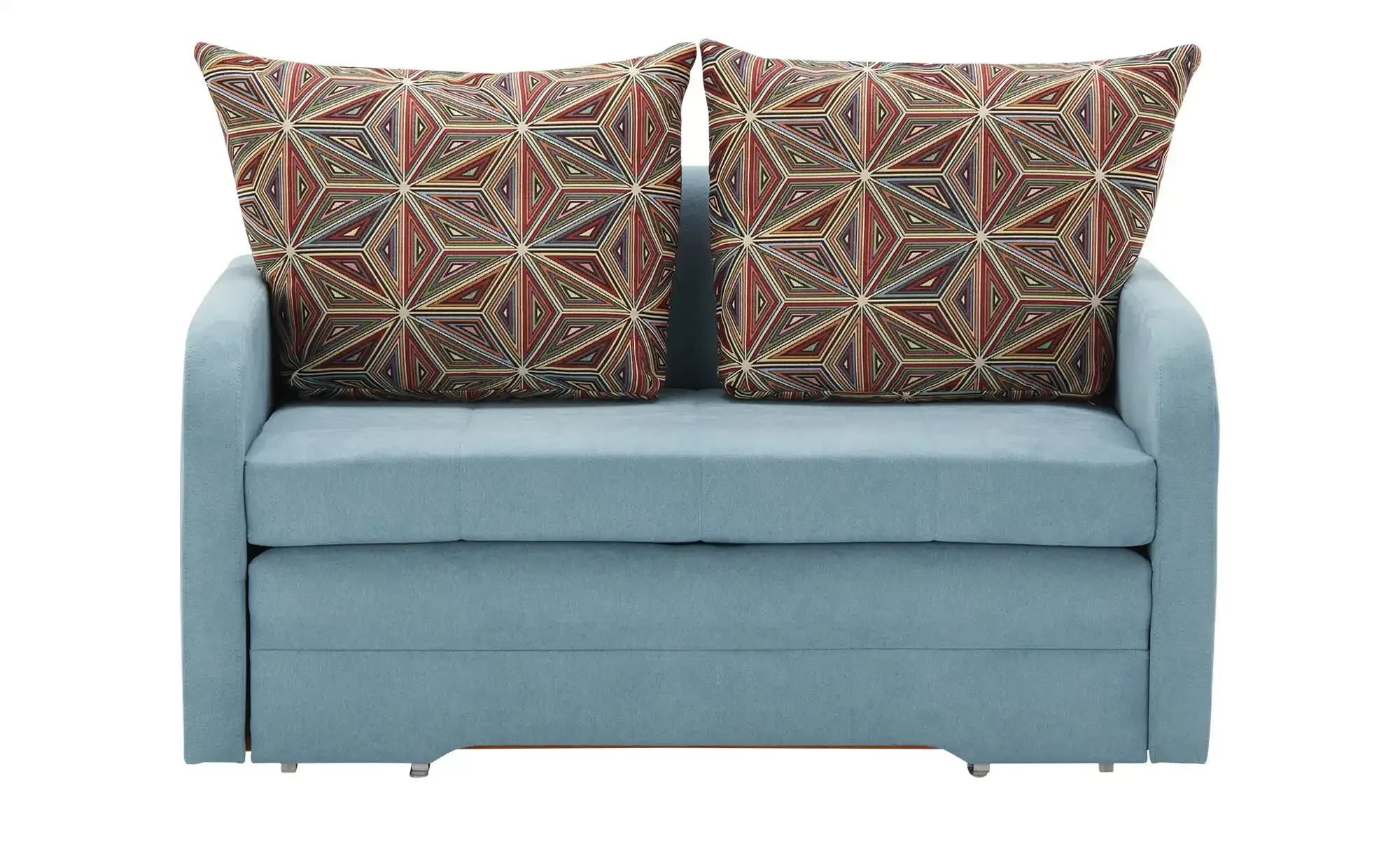 Schlafsofa  Iwo ¦ blau ¦ Maße (cm): B: 136 H: 84 T: 94 Polstermöbel > Sofas günstig online kaufen