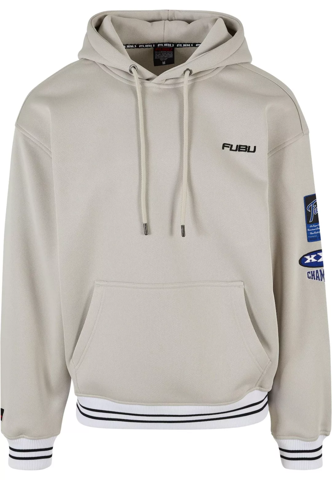 Fubu Kapuzensweatshirt "Fubu Herren FM233-012-1 FUBU Corporate Mesh Hoodie" günstig online kaufen