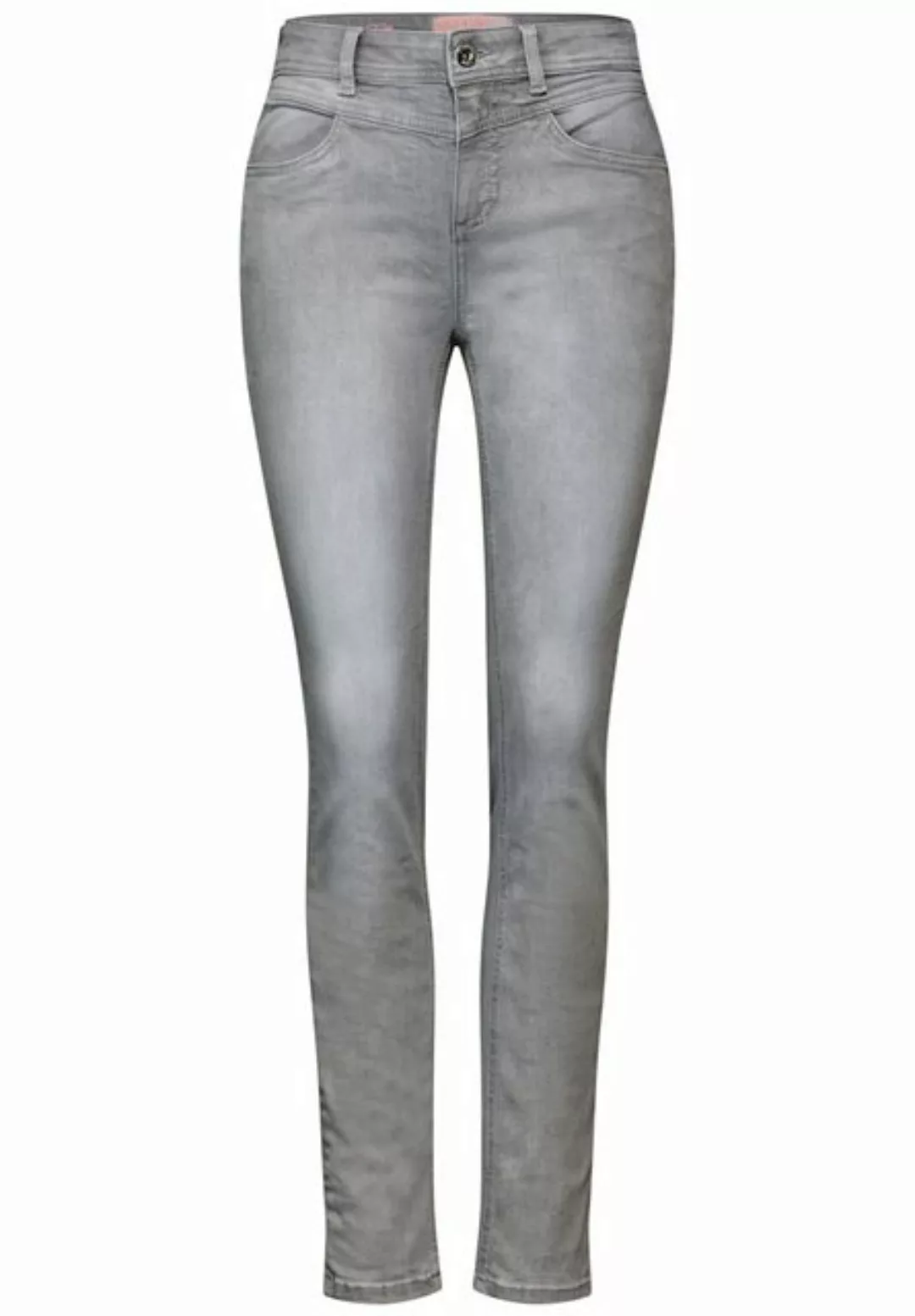 STREET ONE Bequeme Jeans STREET ONE / Da.Jeans / Style QR York,hw,grey günstig online kaufen