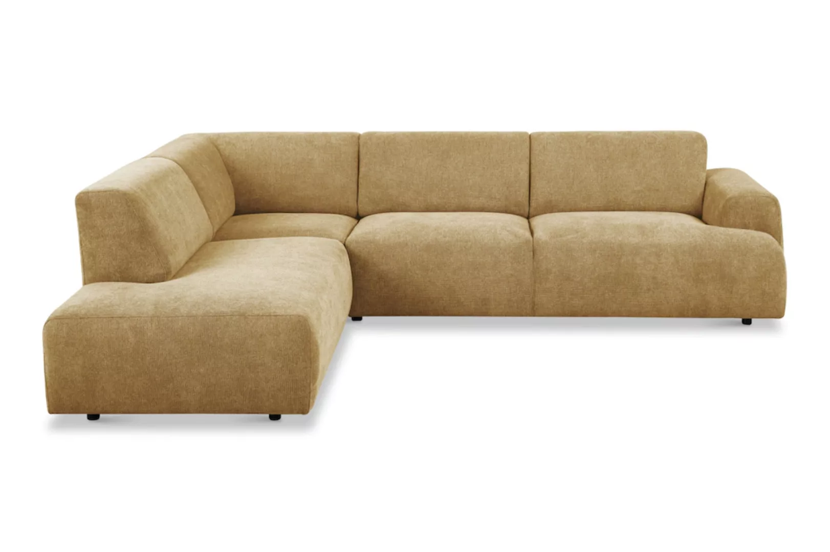 andas Ecksofa "Linkka", L-Form, in einem weichen Chenille-Stoff, mit Wellen günstig online kaufen