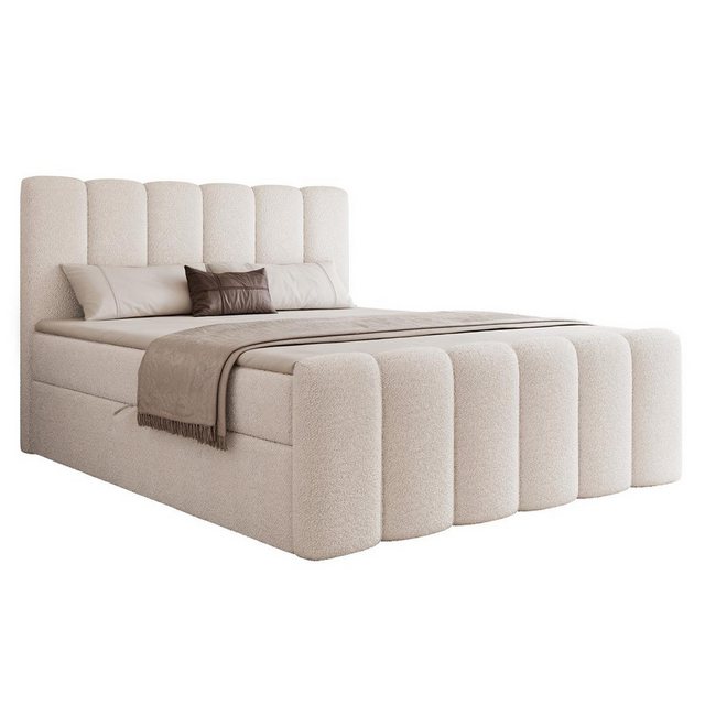 Compleo Boxspringbett BUBBLE, Wolkenbett, Bequem, Bonell, Topper, Doppelbet günstig online kaufen