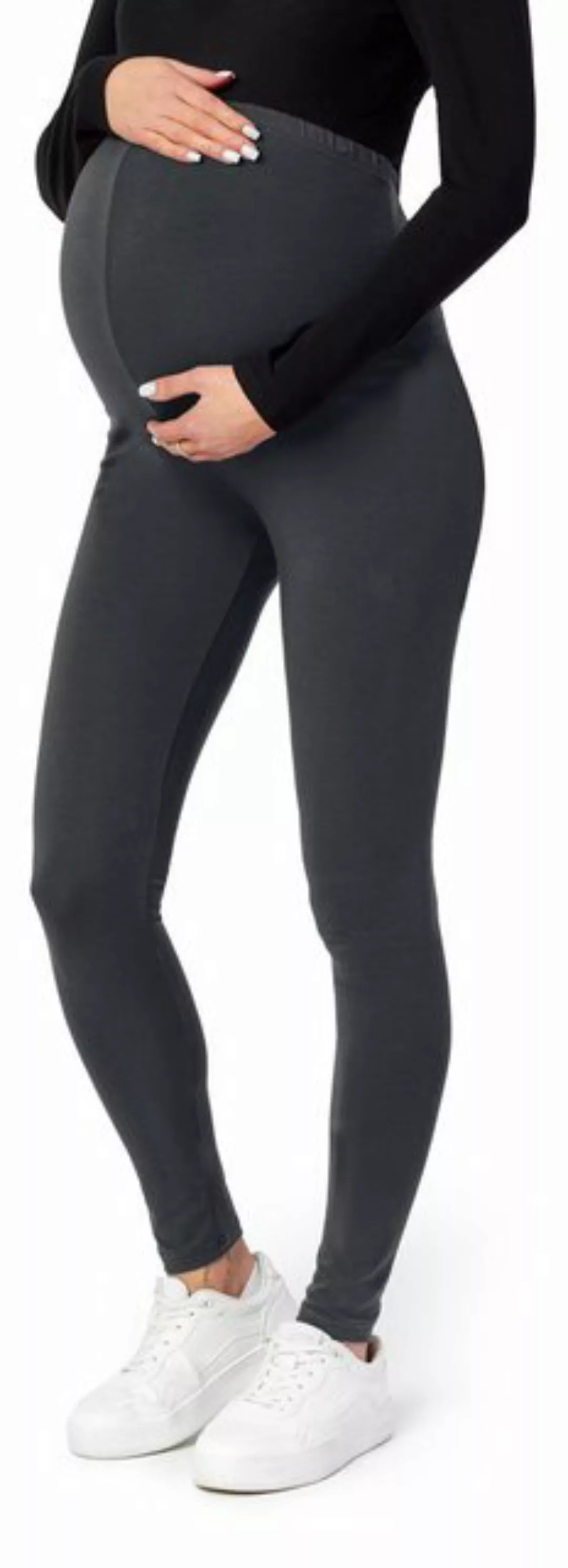 Be Mammy Umstandsleggings Lange Umstandshose aus Viskose BE-02 (1-tlg) elas günstig online kaufen