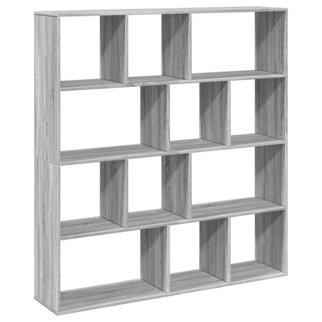 vidaXL Bücherregal Bücherregal Grau Sonoma 132x29x141,5 cm Spanplatte günstig online kaufen