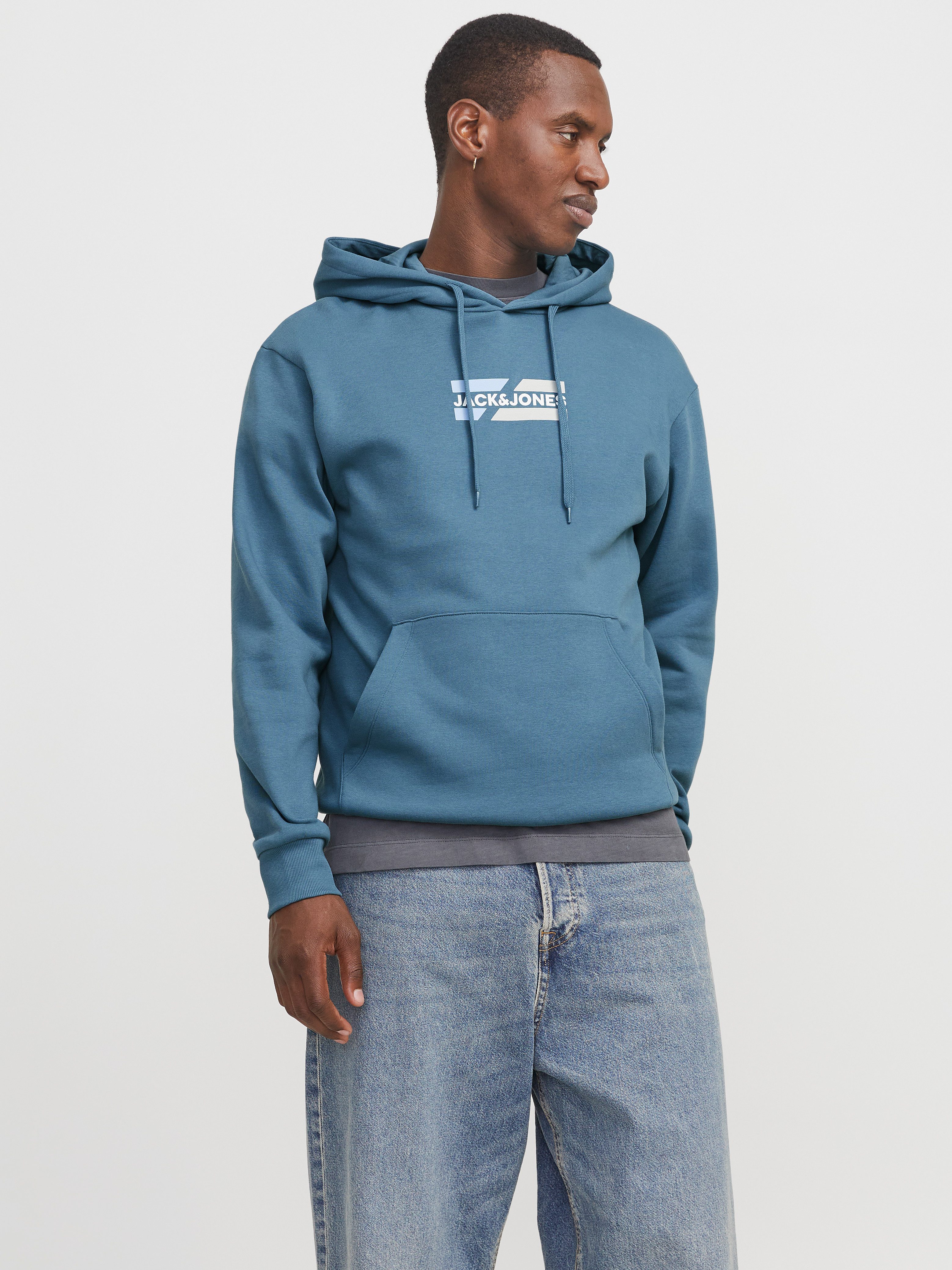 Jack & Jones Kapuzensweatshirt JJECORP GRAPHIC günstig online kaufen