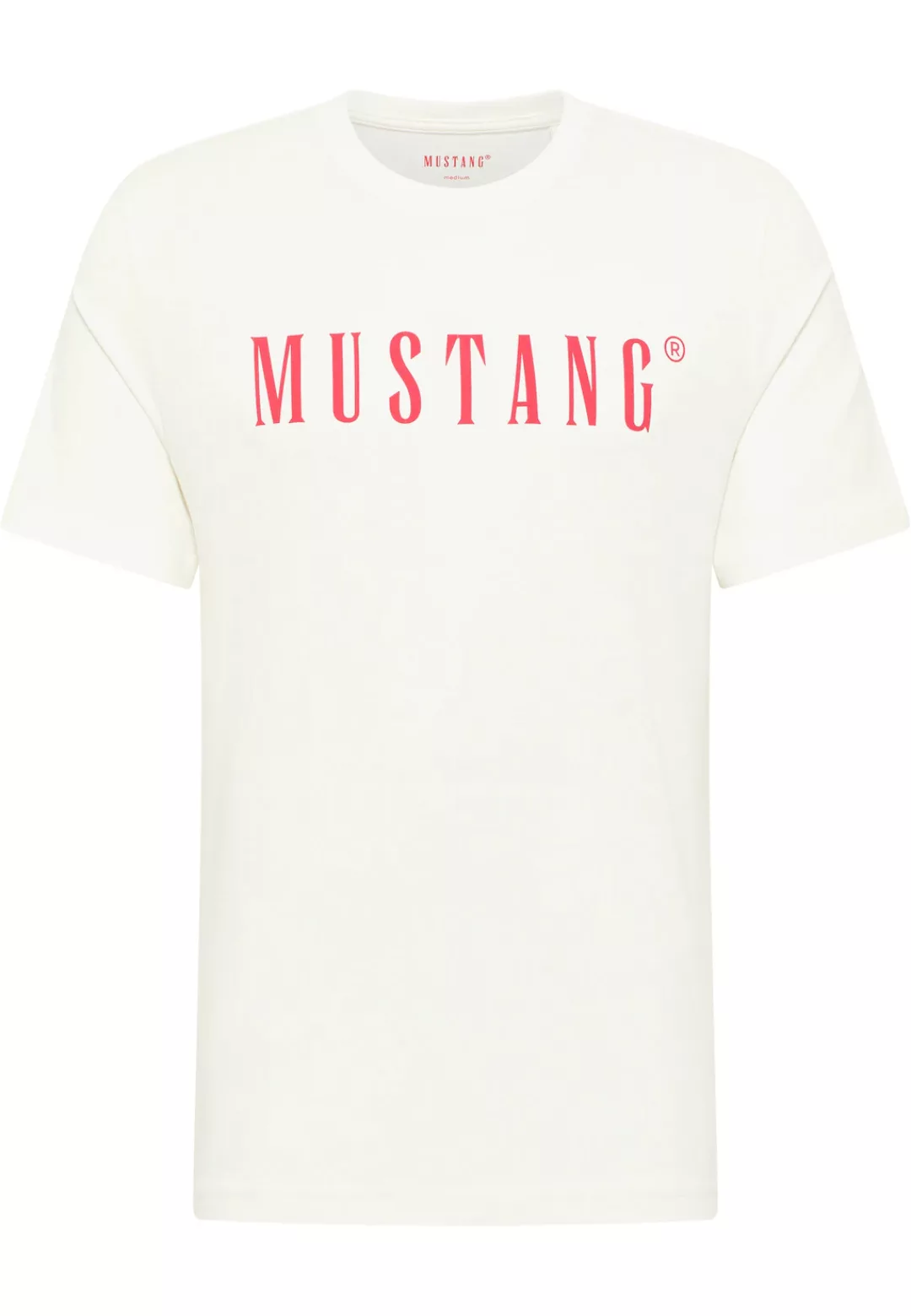 MUSTANG Kurzarmshirt "T-Shirt" günstig online kaufen