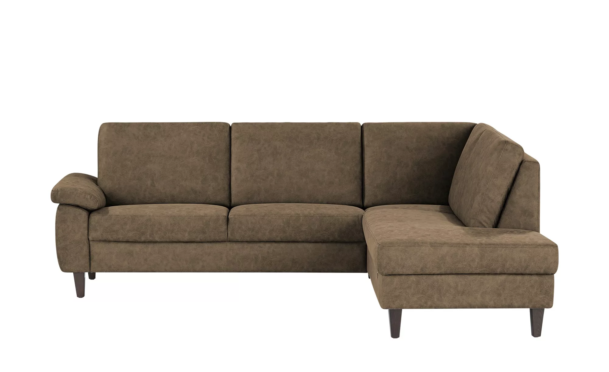 Diva Ecksofa  Diva - braun - 255 cm - 90 cm - 210 cm - Polstermöbel > Sofas günstig online kaufen