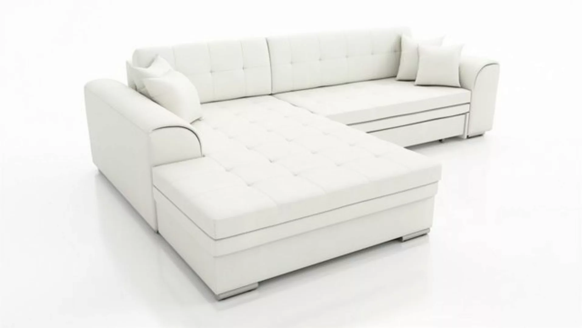 Fun Möbel Ecksofa Sofa SARRA Ottomane Links oder Rechts, in zwei verschiede günstig online kaufen