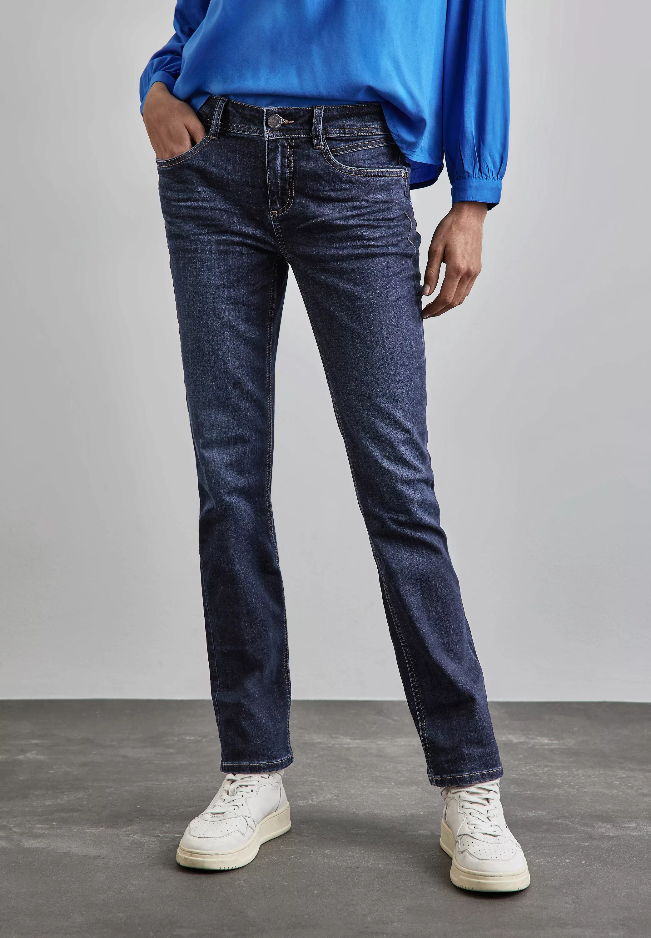 STREET ONE Gerade Jeans, 5-Pocket-Style günstig online kaufen