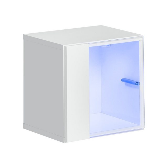 99rooms Vitrine Swotch (Hängevitrine, Glasvitrine, Wohnmöbel) inkl. LED-Bel günstig online kaufen