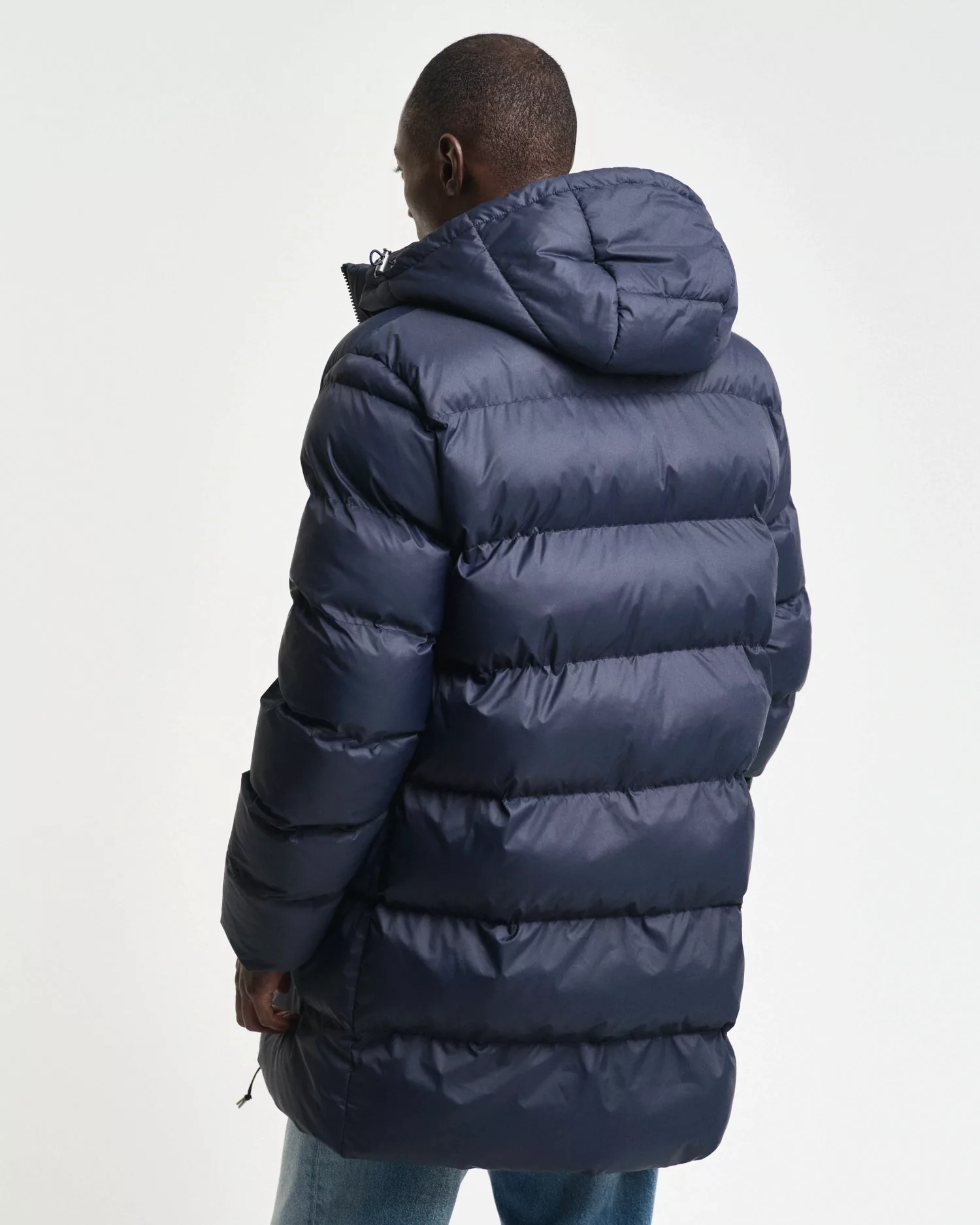 Gant Steppjacke "ACTIVE CLOUD MID LENGTH JACKET", mit Kapuze günstig online kaufen