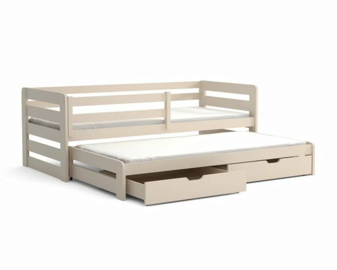 Deine Möbel 24 Kinderbett Funtionsbett Ausziehbett SENI für 2 Kinder 80x180 günstig online kaufen