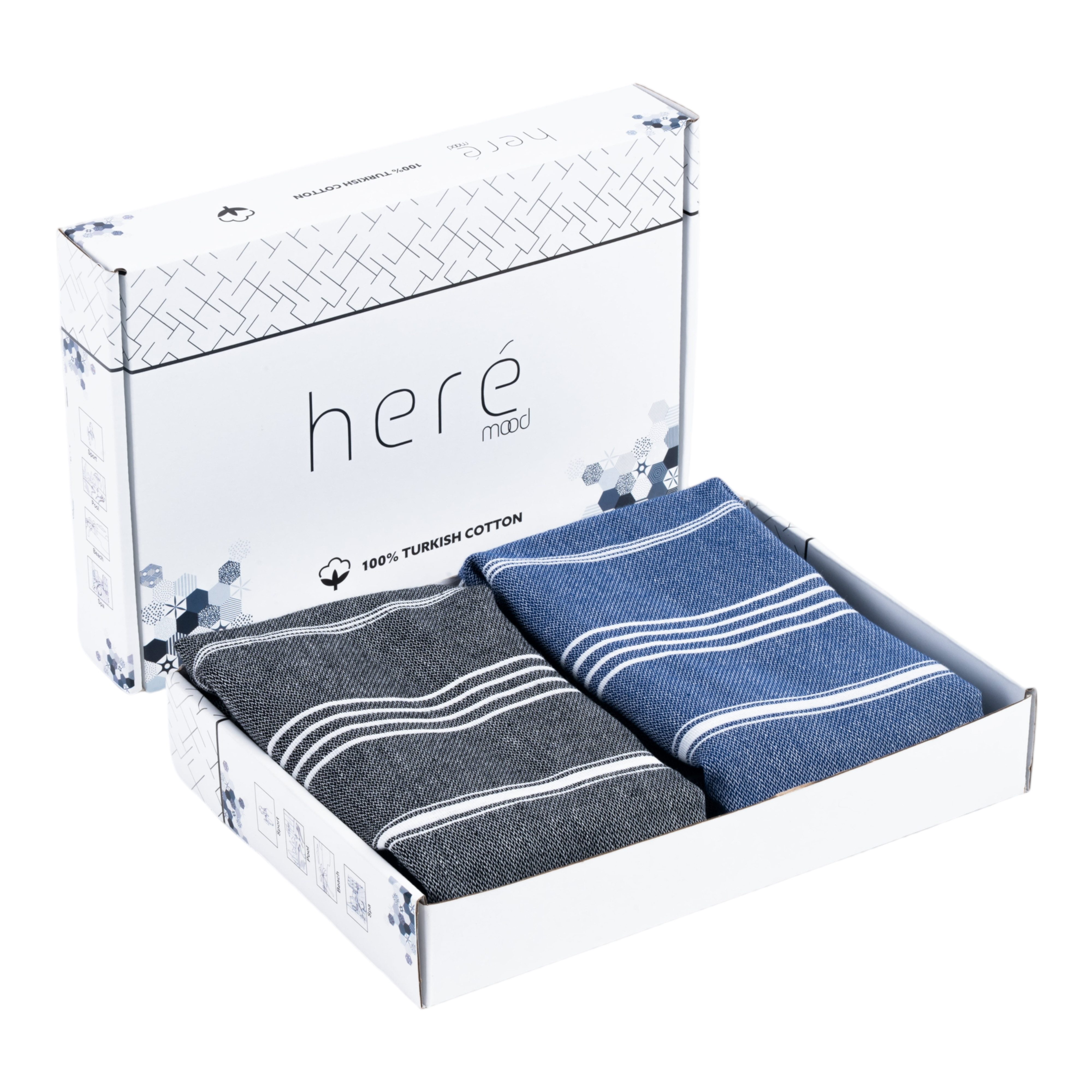 herémood Strandtuch Premium Saunatuch - Hamamtuch günstig online kaufen