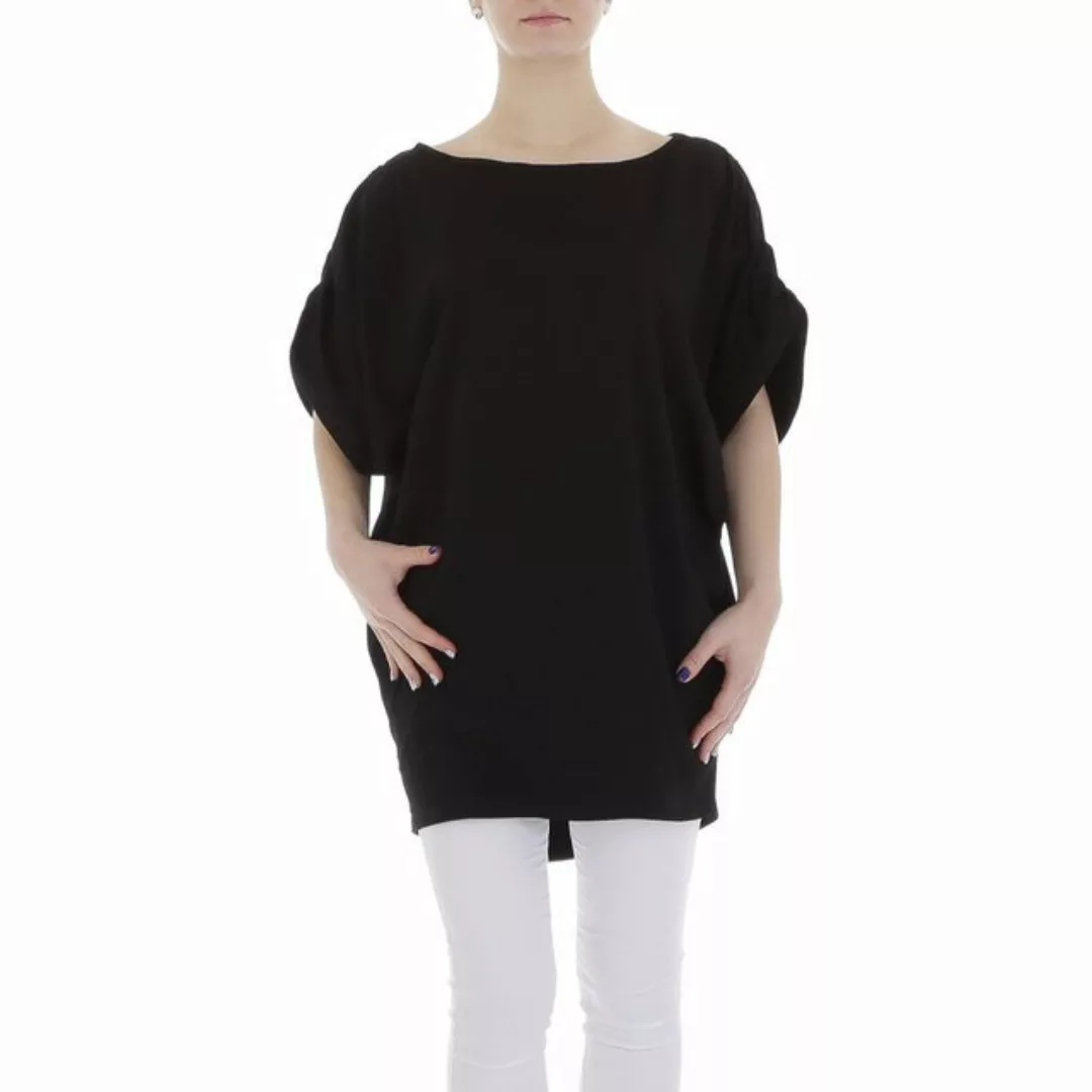 Ital-Design Tunikashirt Damen Freizeit (85987273) Stretch Top & Shirt in Sc günstig online kaufen