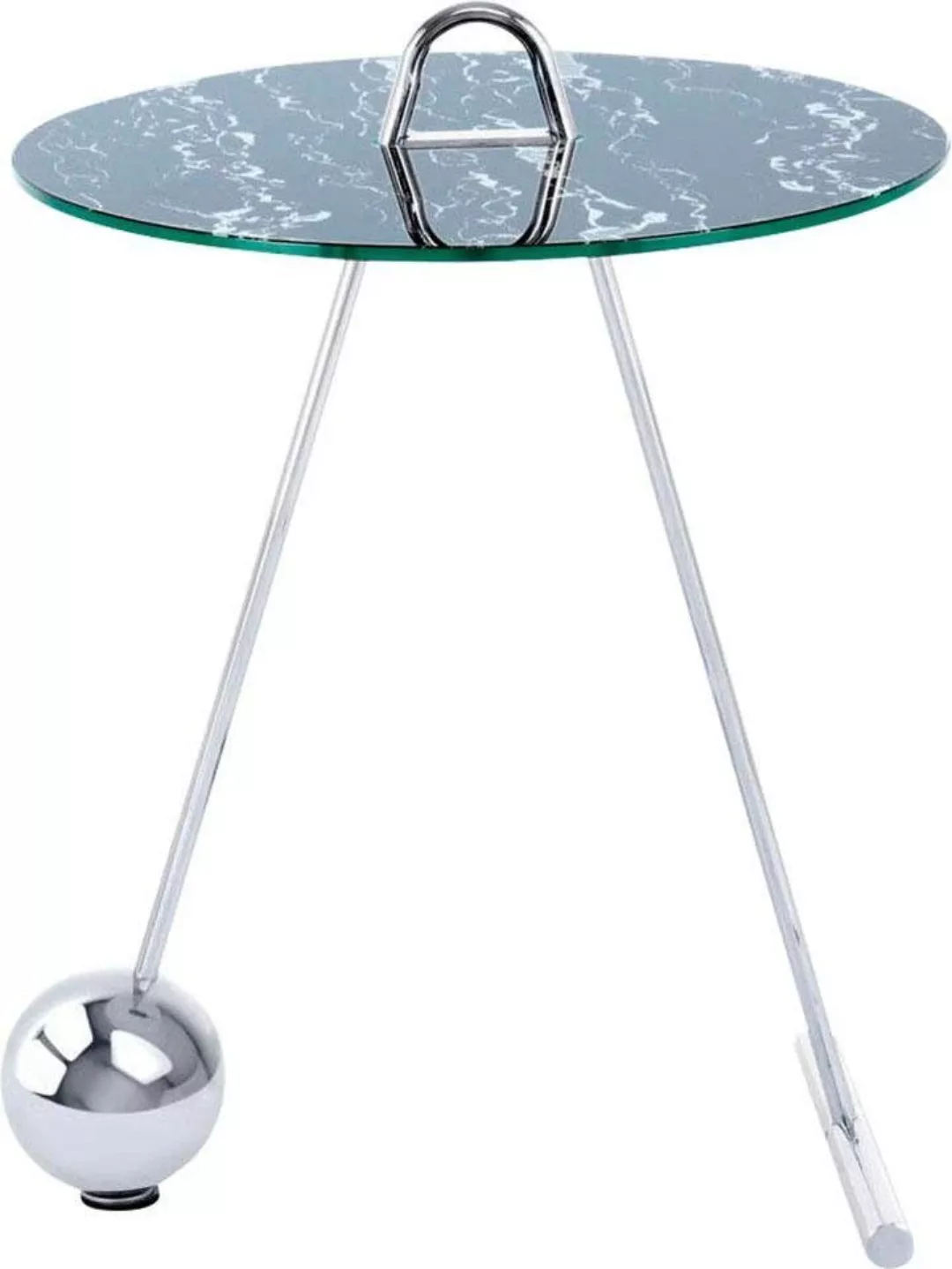 Kayoom Beistelltisch "Pendulum 525", Marmoroptik, Gestell im Pendel-Design, günstig online kaufen