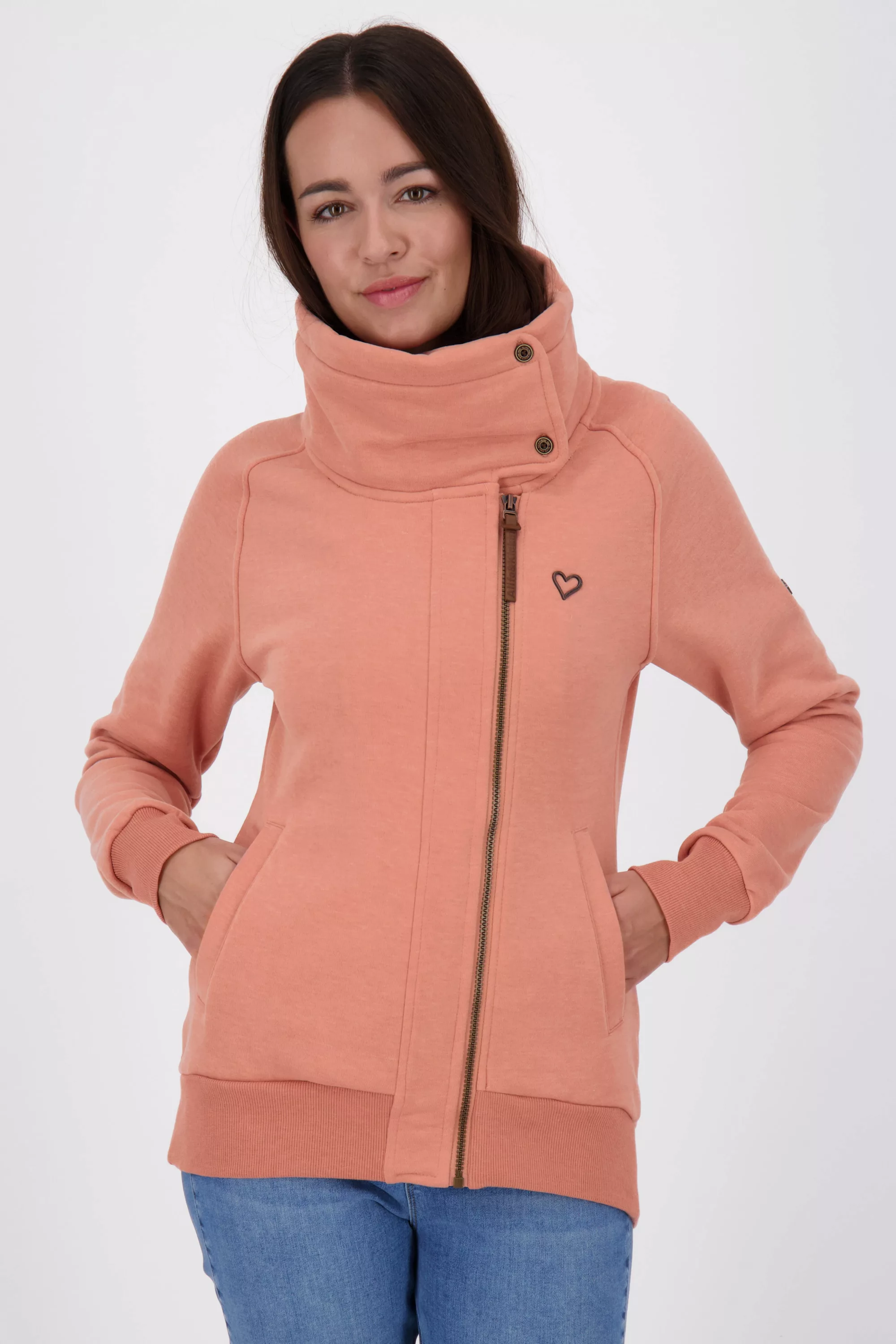 Alife & Kickin Kapuzensweatjacke "MerteAK A Sweatjacket Damen" günstig online kaufen