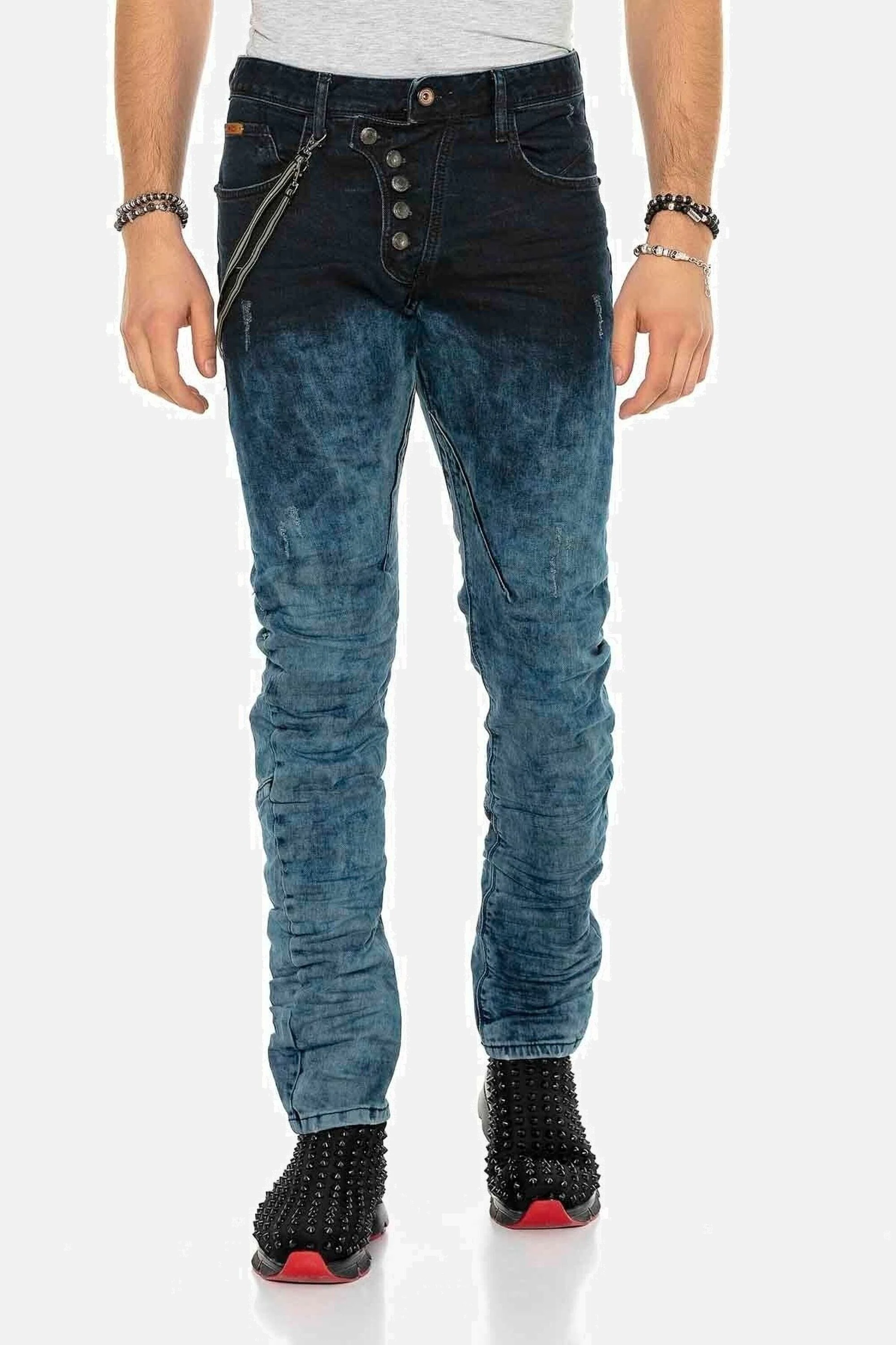 Cipo & Baxx Regular-fit-Jeans "Jeans", in Regular-Fit, CD-155 günstig online kaufen