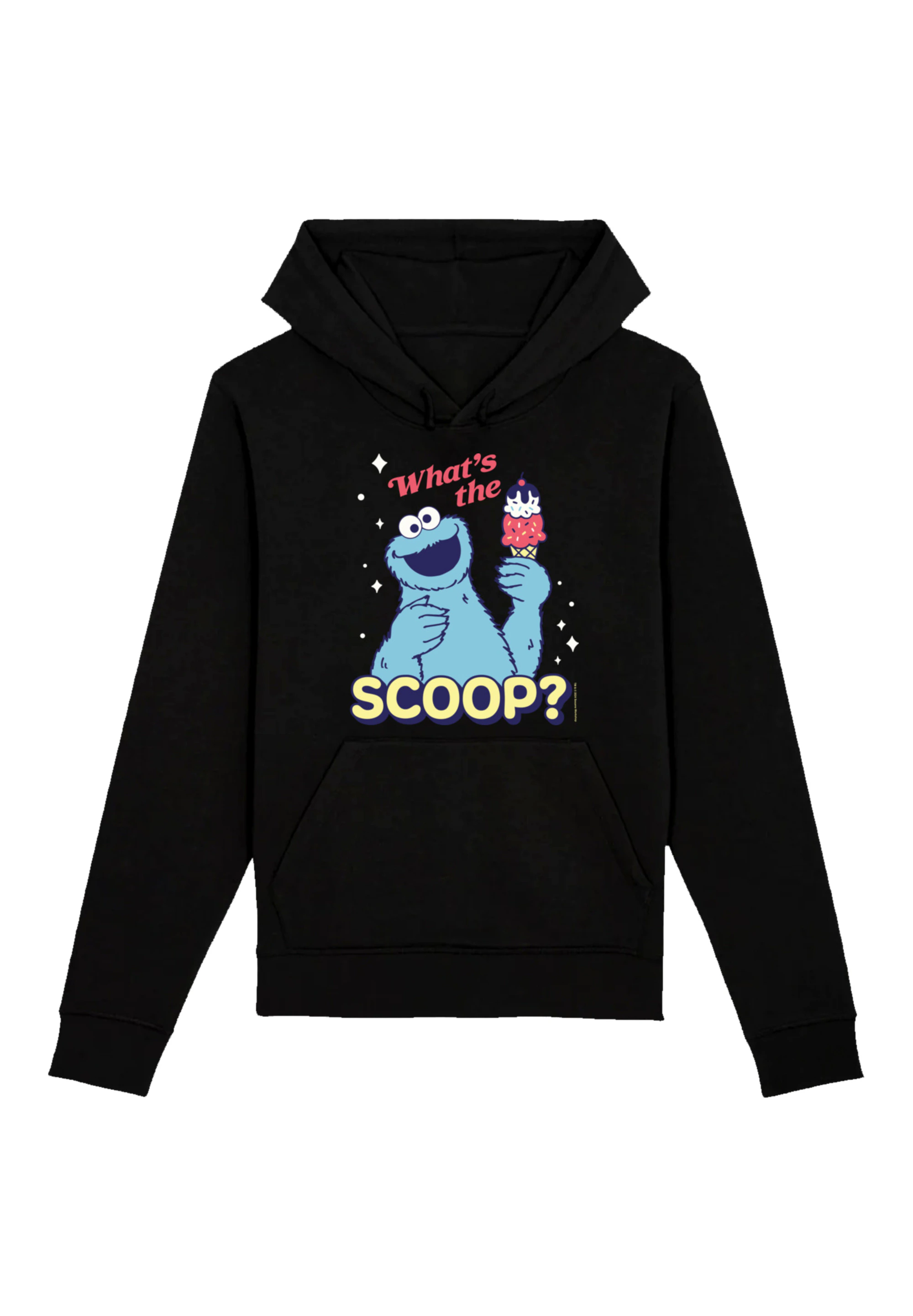 F4NT4STIC Kapuzenpullover "Sesamstraße Cookie Monster Scoop", Premium Quali günstig online kaufen