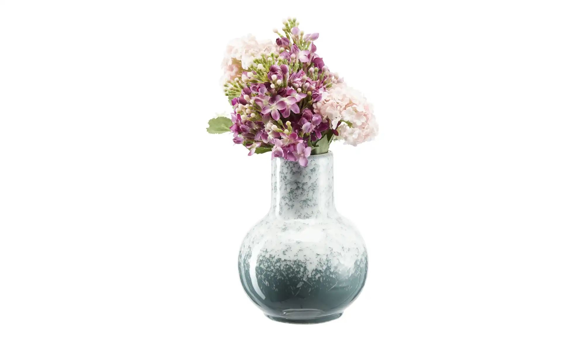 HOME STORY Vase ¦ grün ¦ Porzellan ¦ Maße (cm): B: 14 H: 18 Weihnachten - H günstig online kaufen