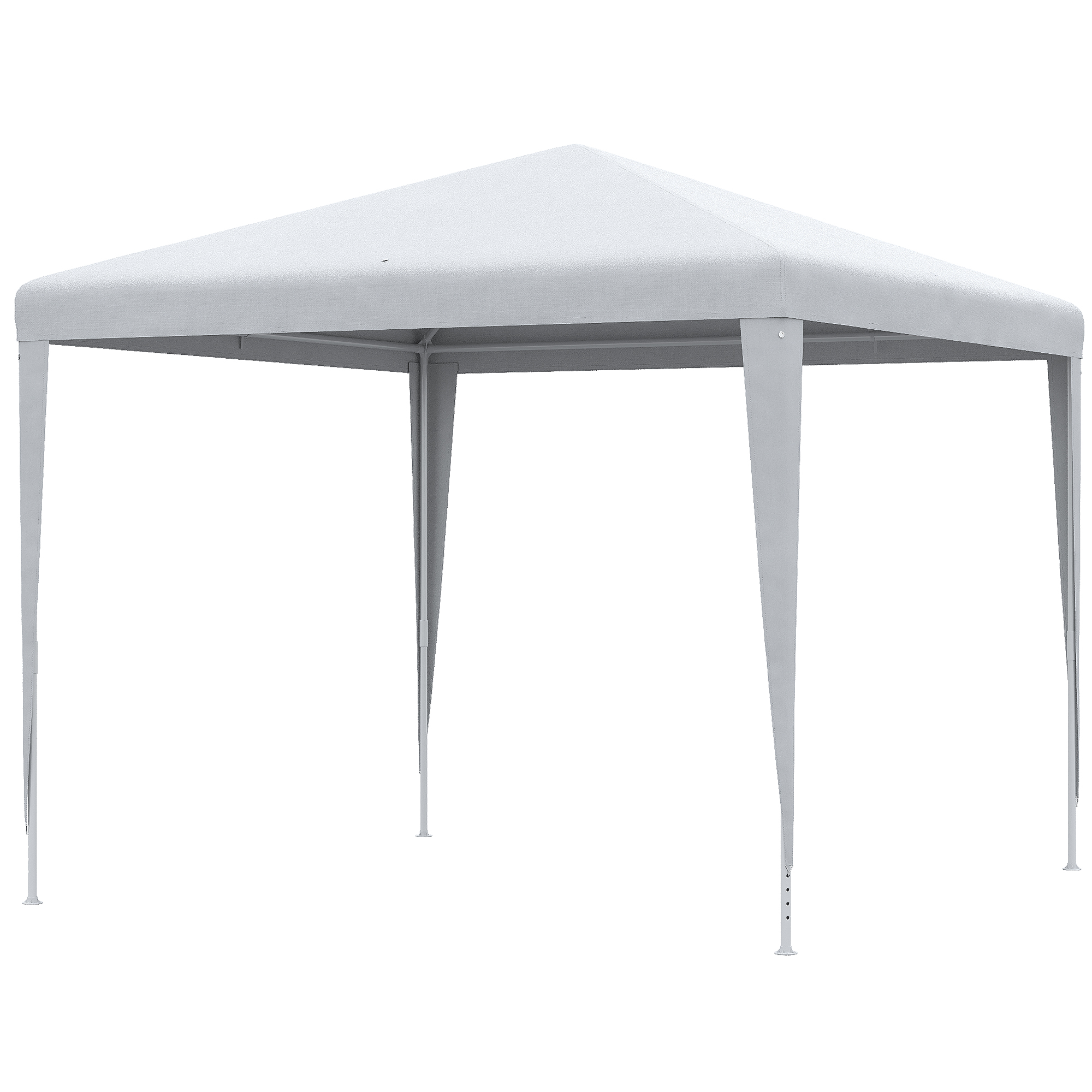 Outsunny Pavillon 2,7x2,7m Rechteckig Wasserabweisend Stabil Winterfest Pav günstig online kaufen