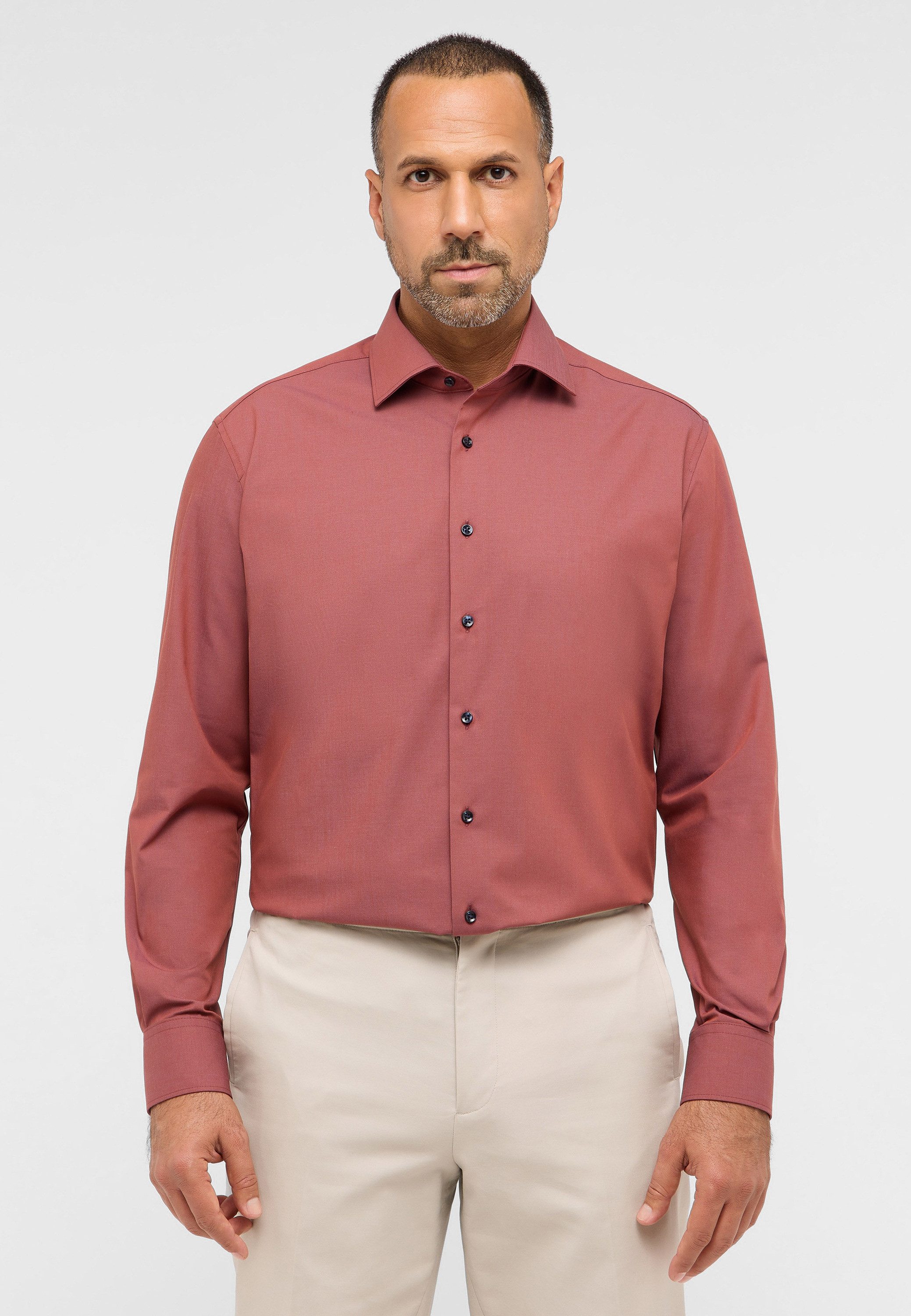 Eterna Langarmhemd "MODERN FIT", NON IRON (bügelfrei) günstig online kaufen
