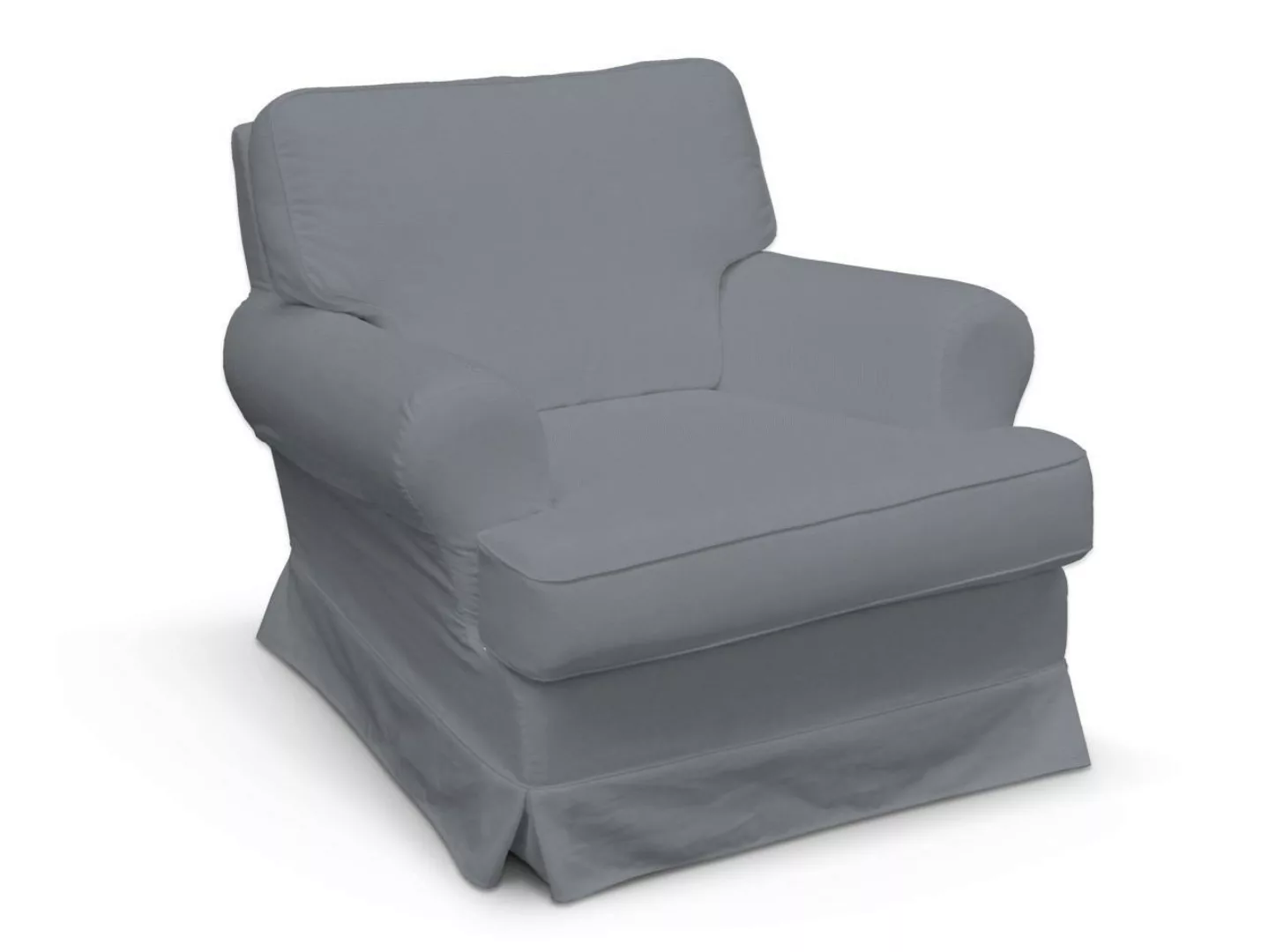 Bezug für Barkaby Sessel, grau, Sessel  Barkaby, Cotton Panama (702-46) günstig online kaufen