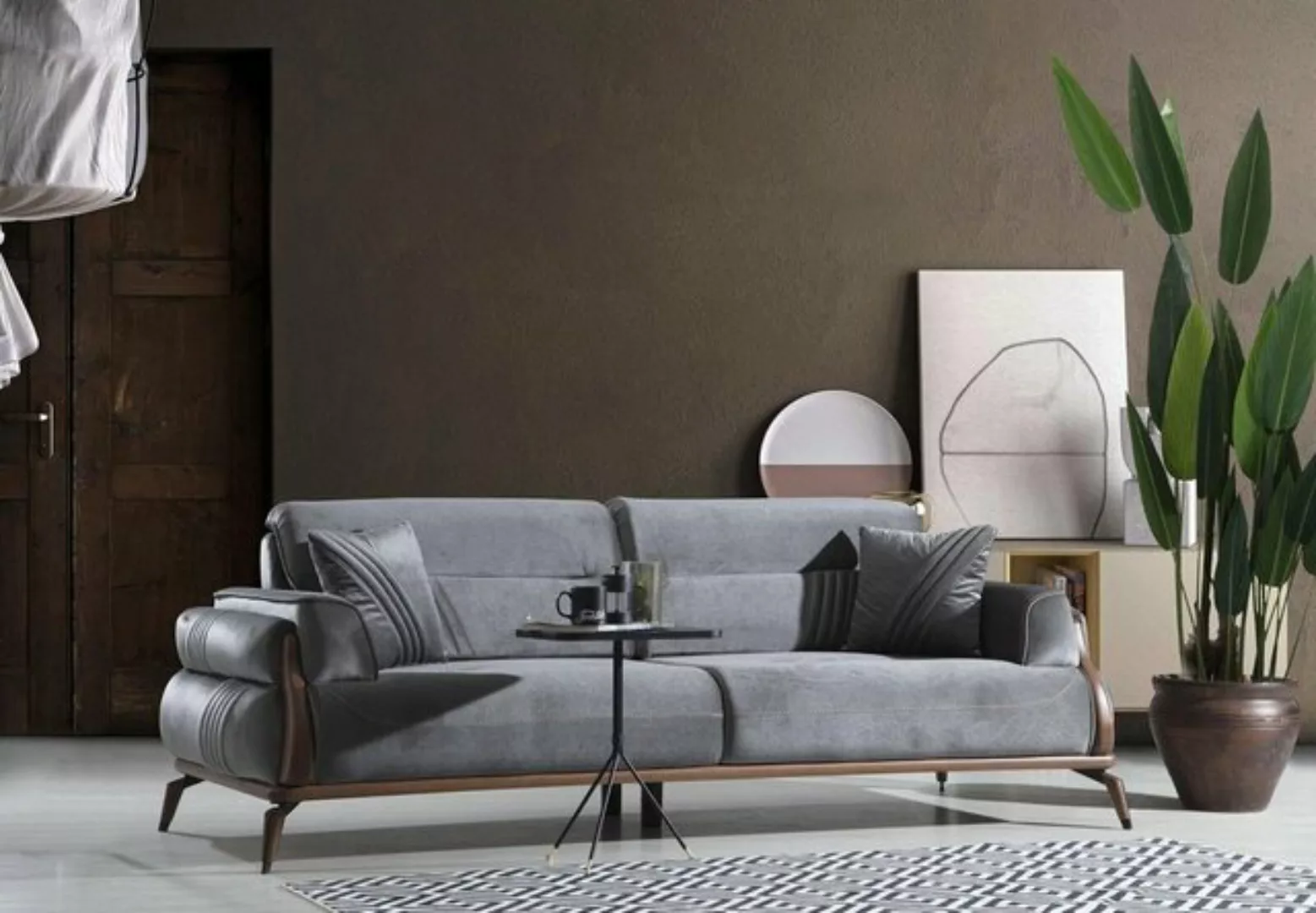JVmoebel Sofa Sofa Dreisitzer Wohnzimmer Luxus Polstersofas Designer Couch günstig online kaufen