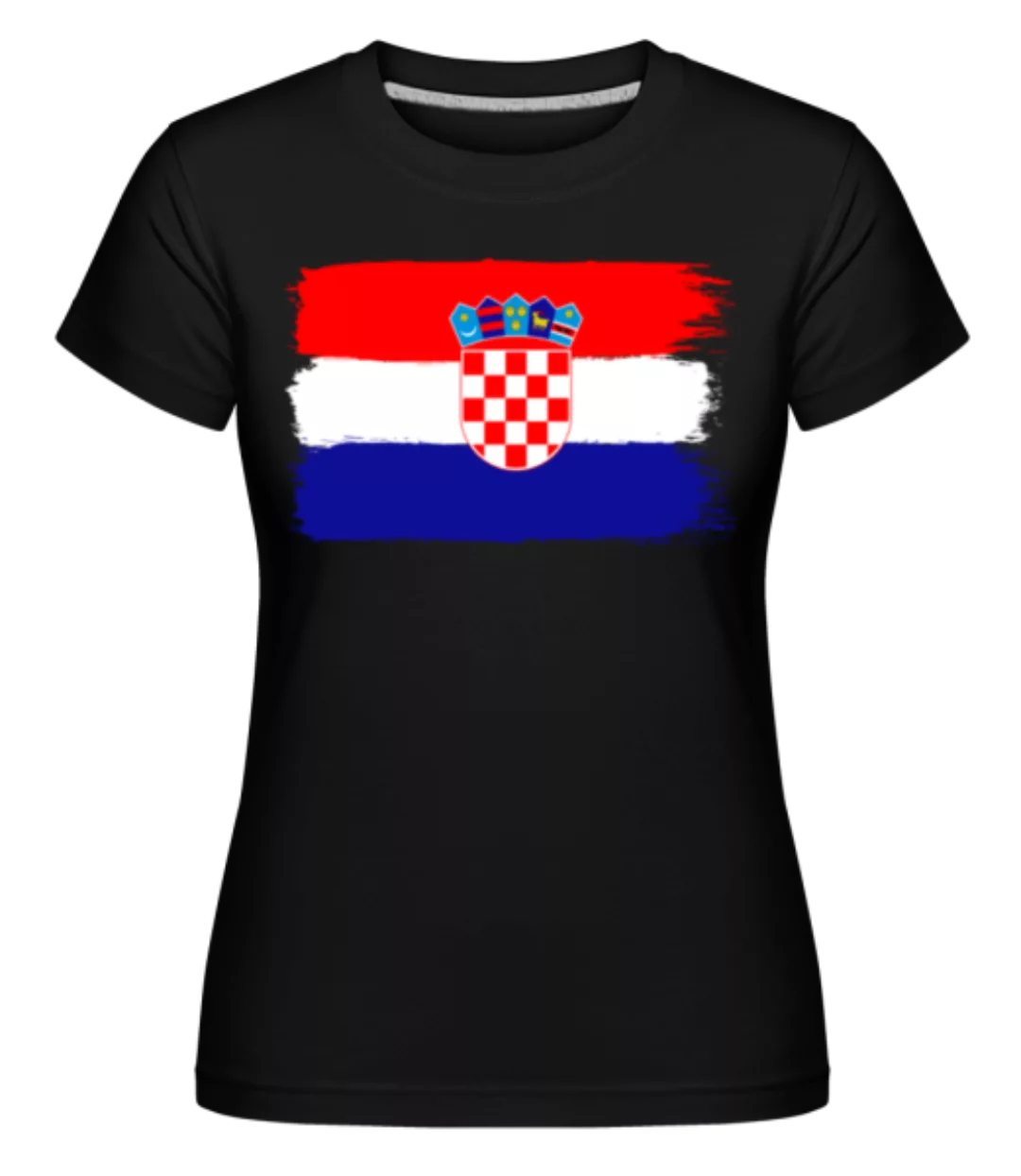 Länder Flagge Kroatien · Shirtinator Frauen T-Shirt günstig online kaufen