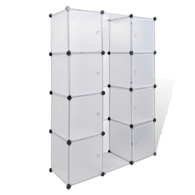 vidaXL Kleiderschrank Kleiderschrank Modularer Schrank mit 9 Fächern 371151 günstig online kaufen